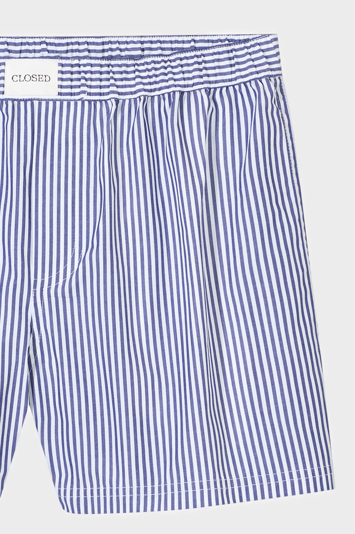 Boxershort in Dunkelblau/Weiß