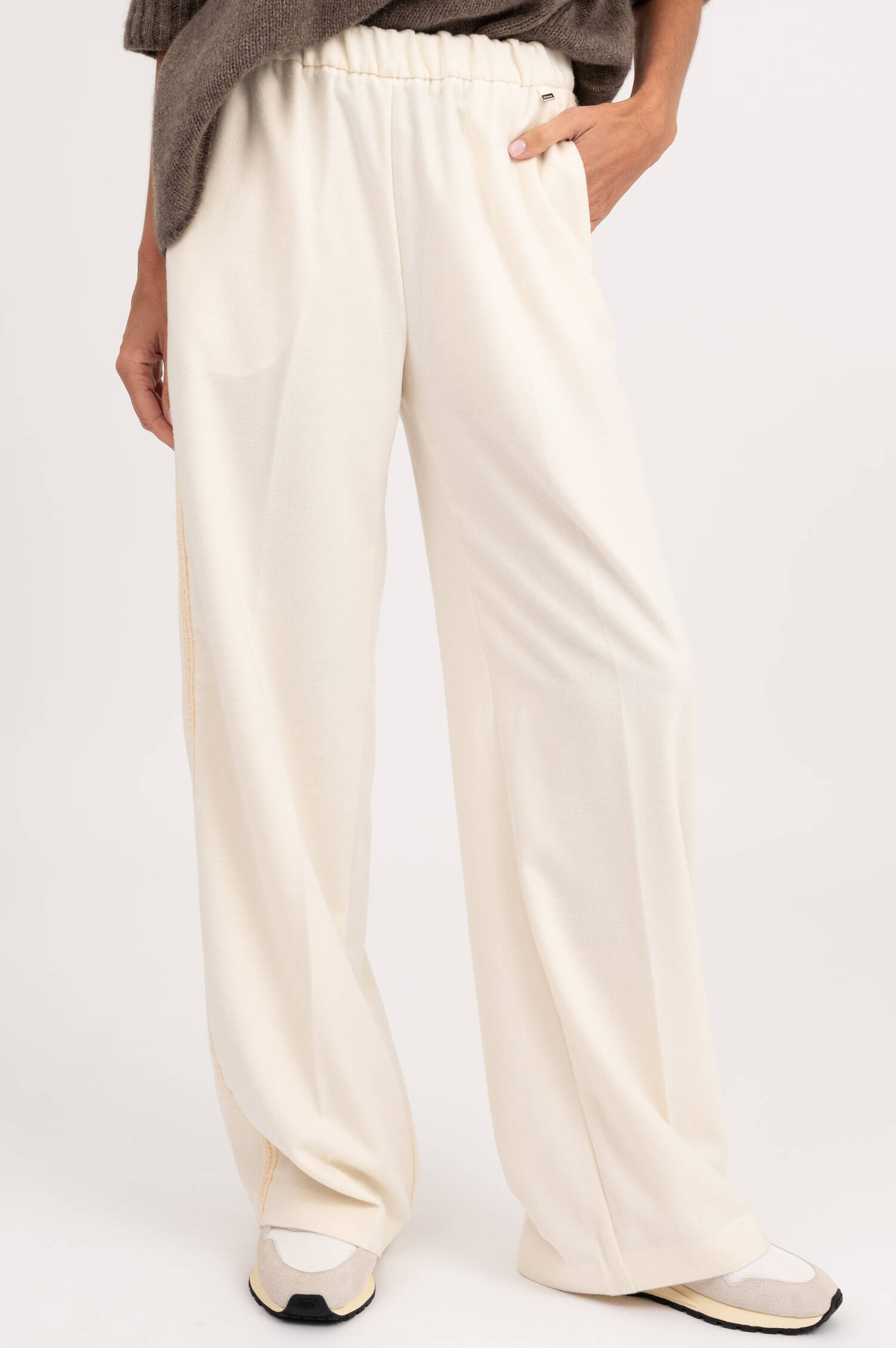Woll-Mix Hose in Natur Woll-Mix Hose in Natur
