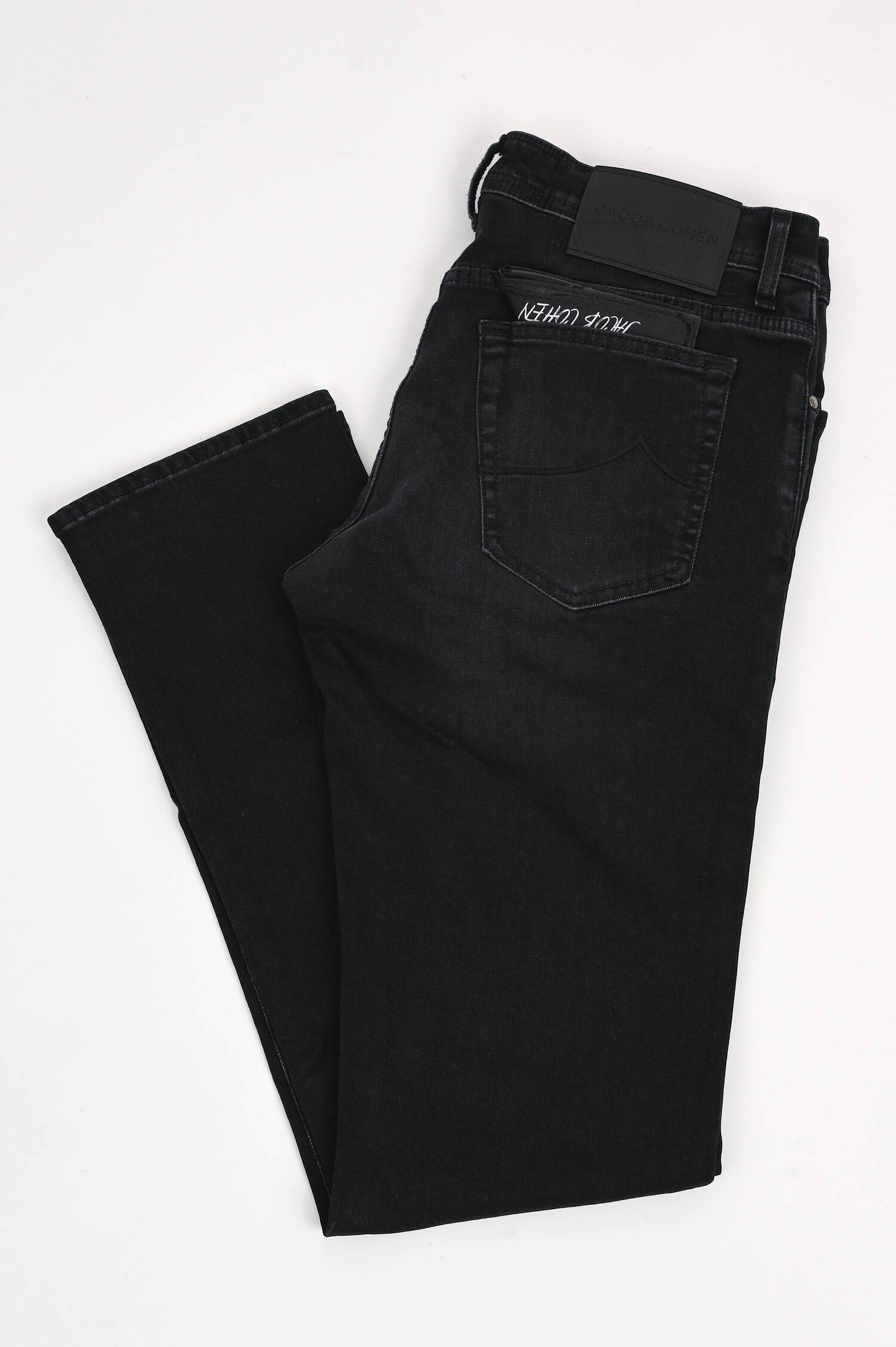 Slim Fit Jeans BARD mit Powerstretch in Schwarz