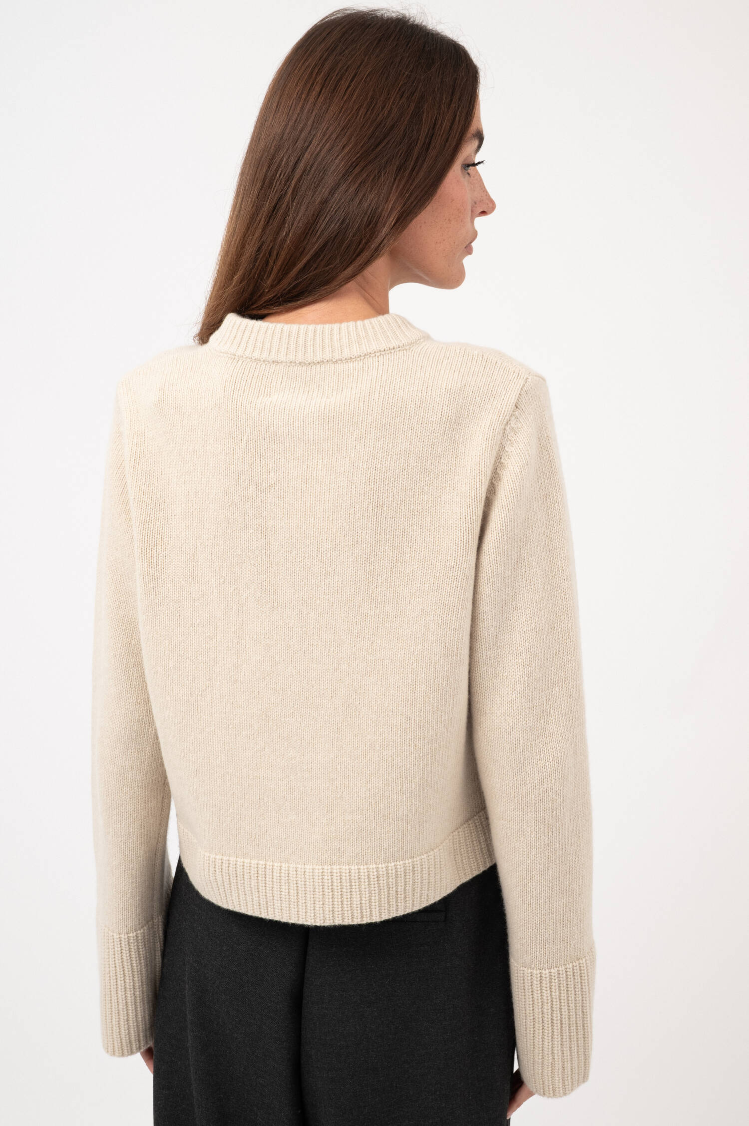 Woll-Cashmere-Cardigan LILLY in Beige Woll-Cashmere-Cardigan LILLY in Beige