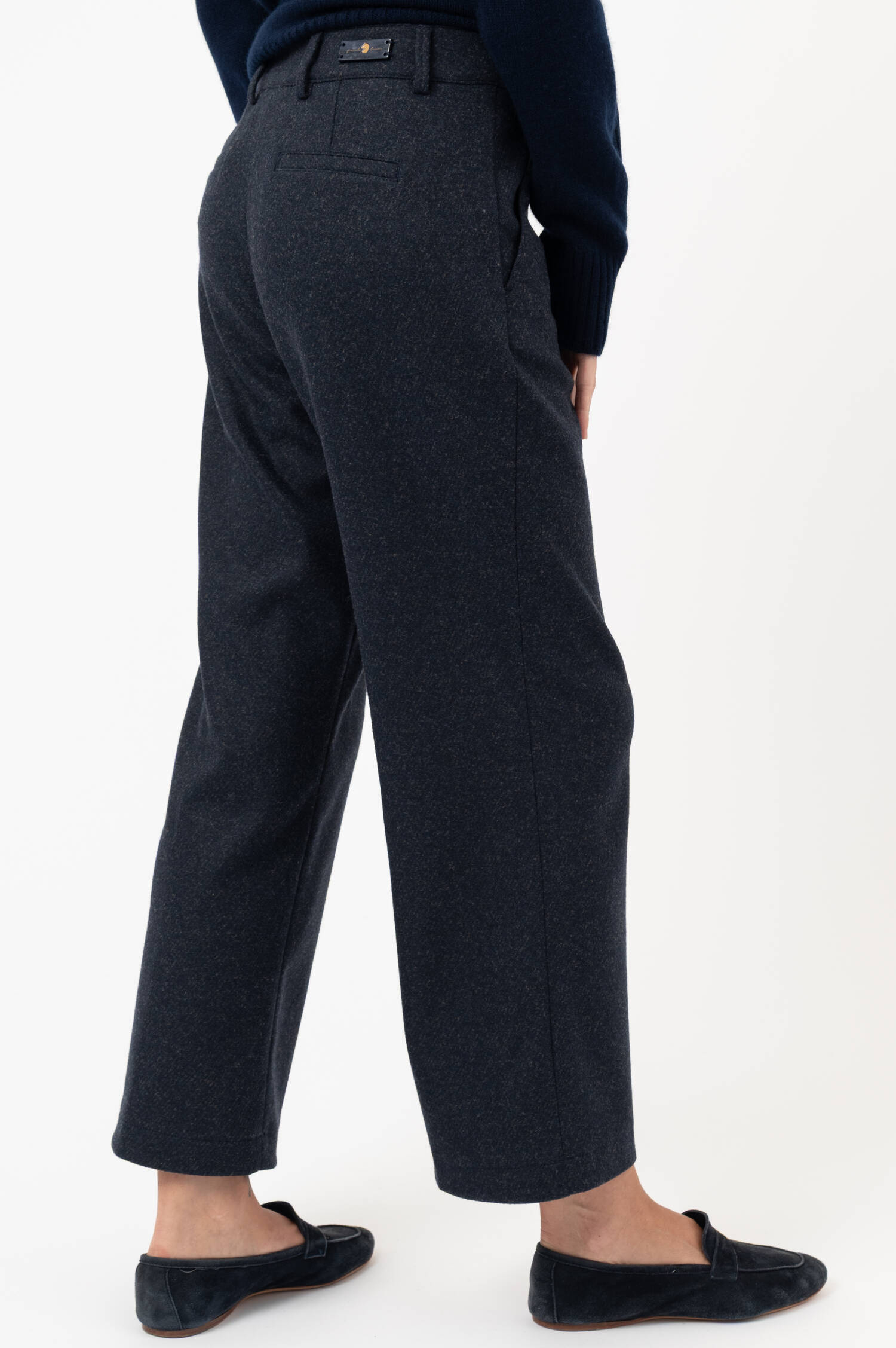 Culotte ANIKA in Navy meliert Culotte ANIKA in Navy meliert
