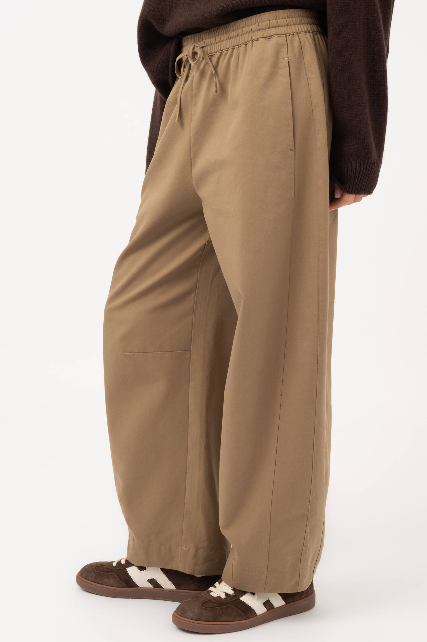 Wide-Leg Hose in Camel Wide-Leg Hose in Camel