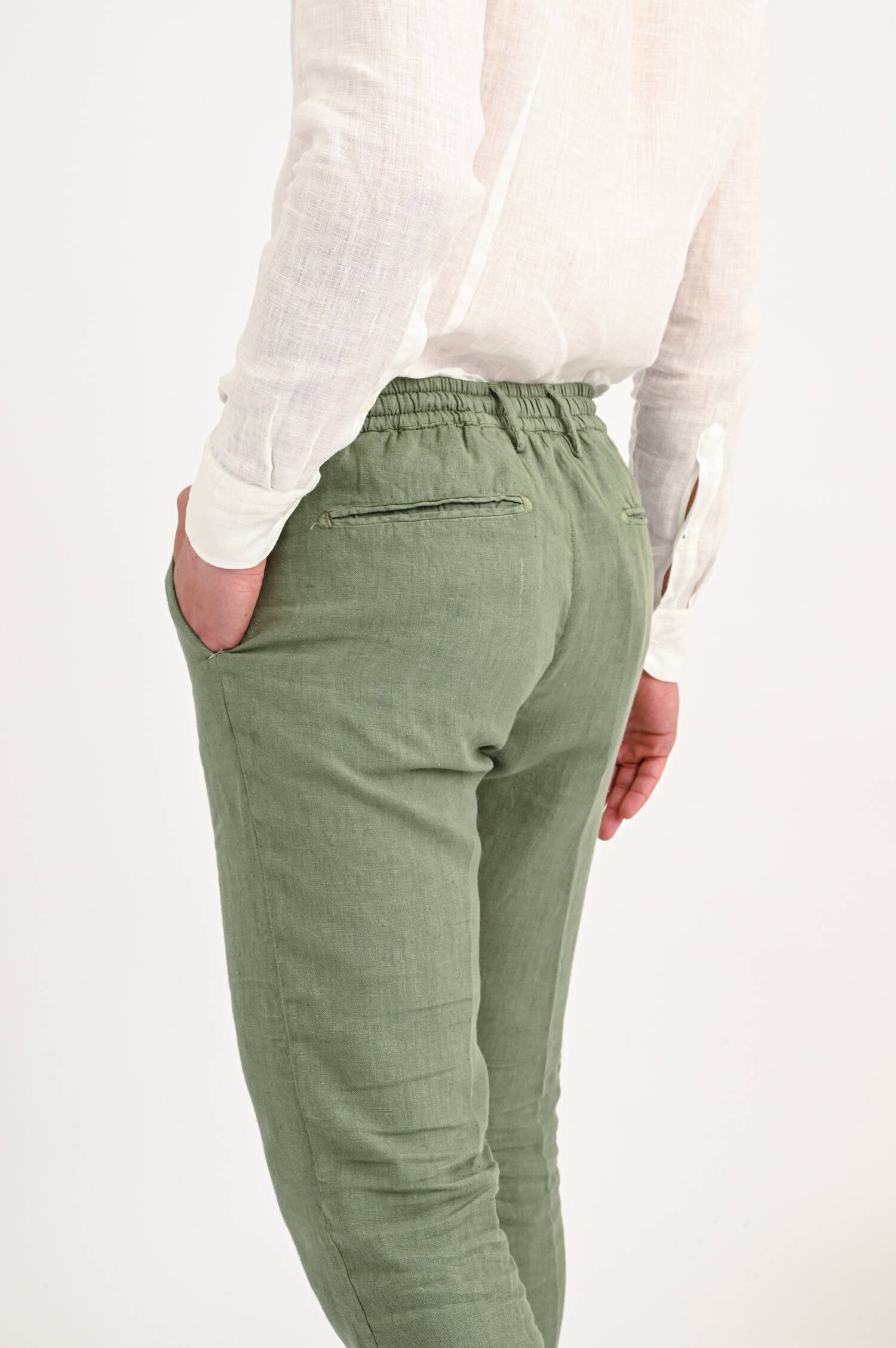 Leinenhose in Oliv Leinenhose in Oliv