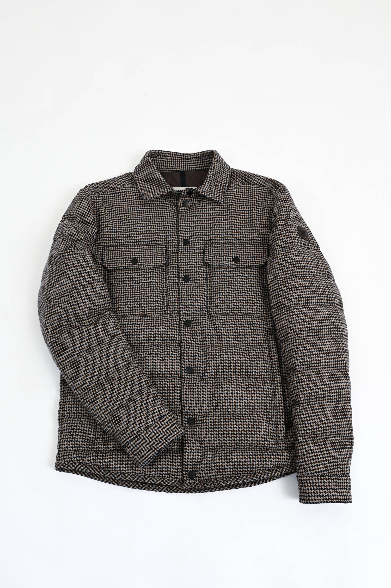 Overshirt GASSERHOF in Braun kariert