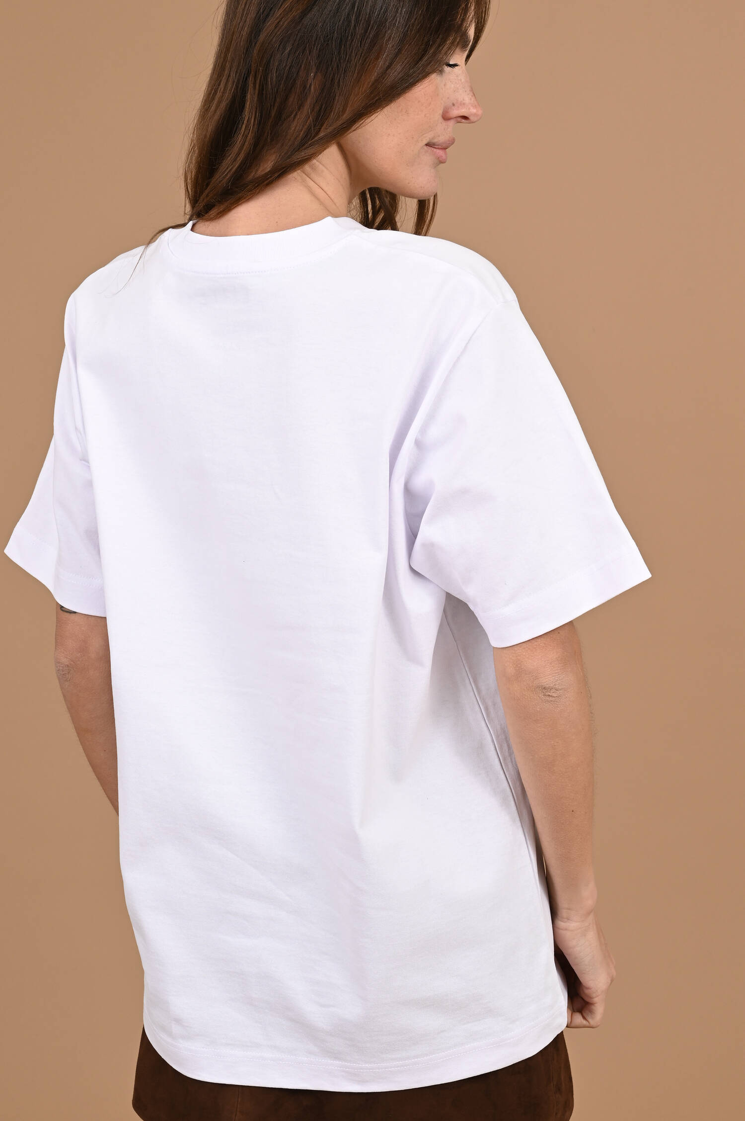 T-Shirt COUPLE in Weiß