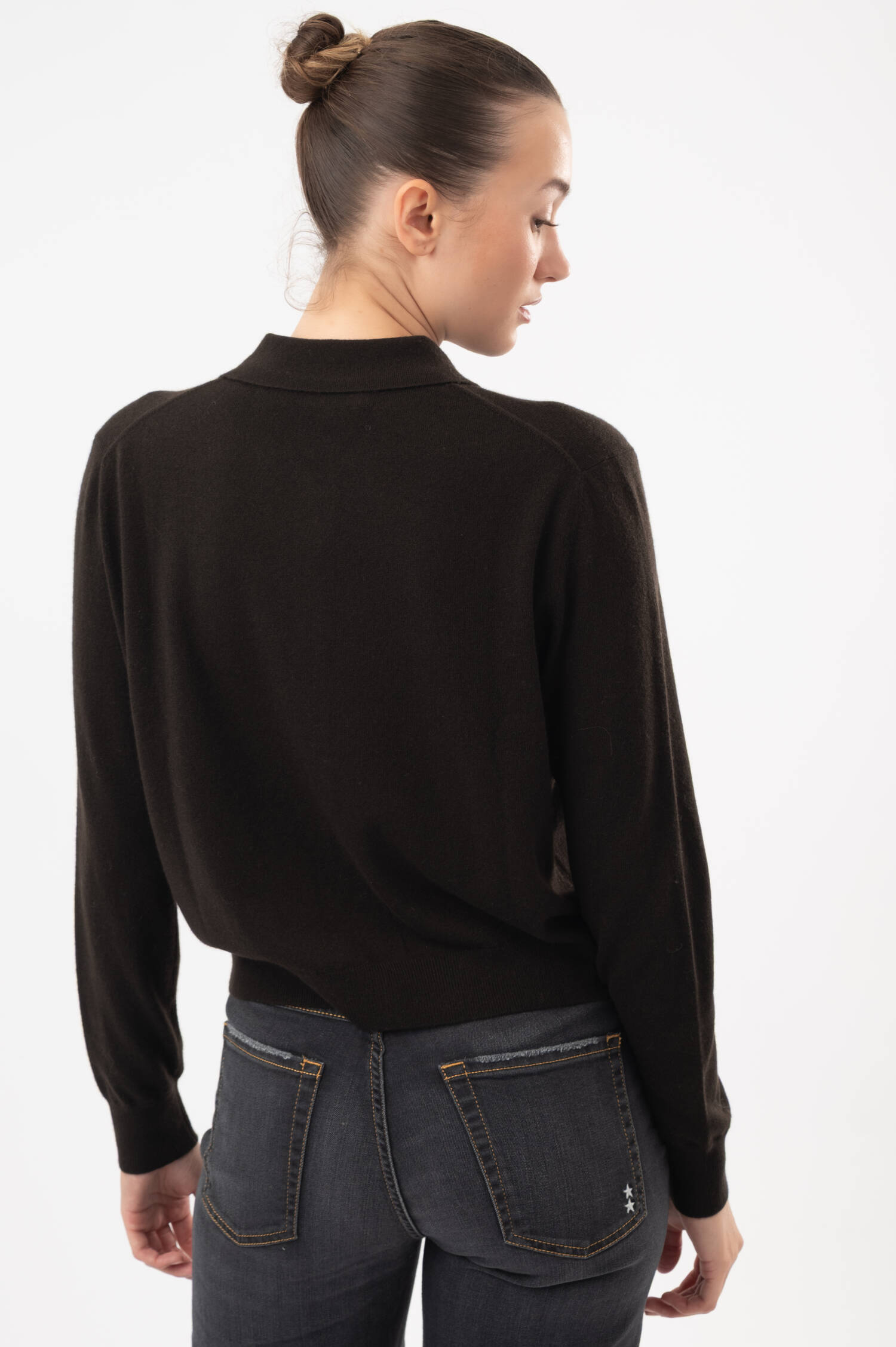 Cashmere-Strickjacke WREXHAM in Dunkelbraun Cashmere-Strickjacke WREXHAM in Dunkelbraun