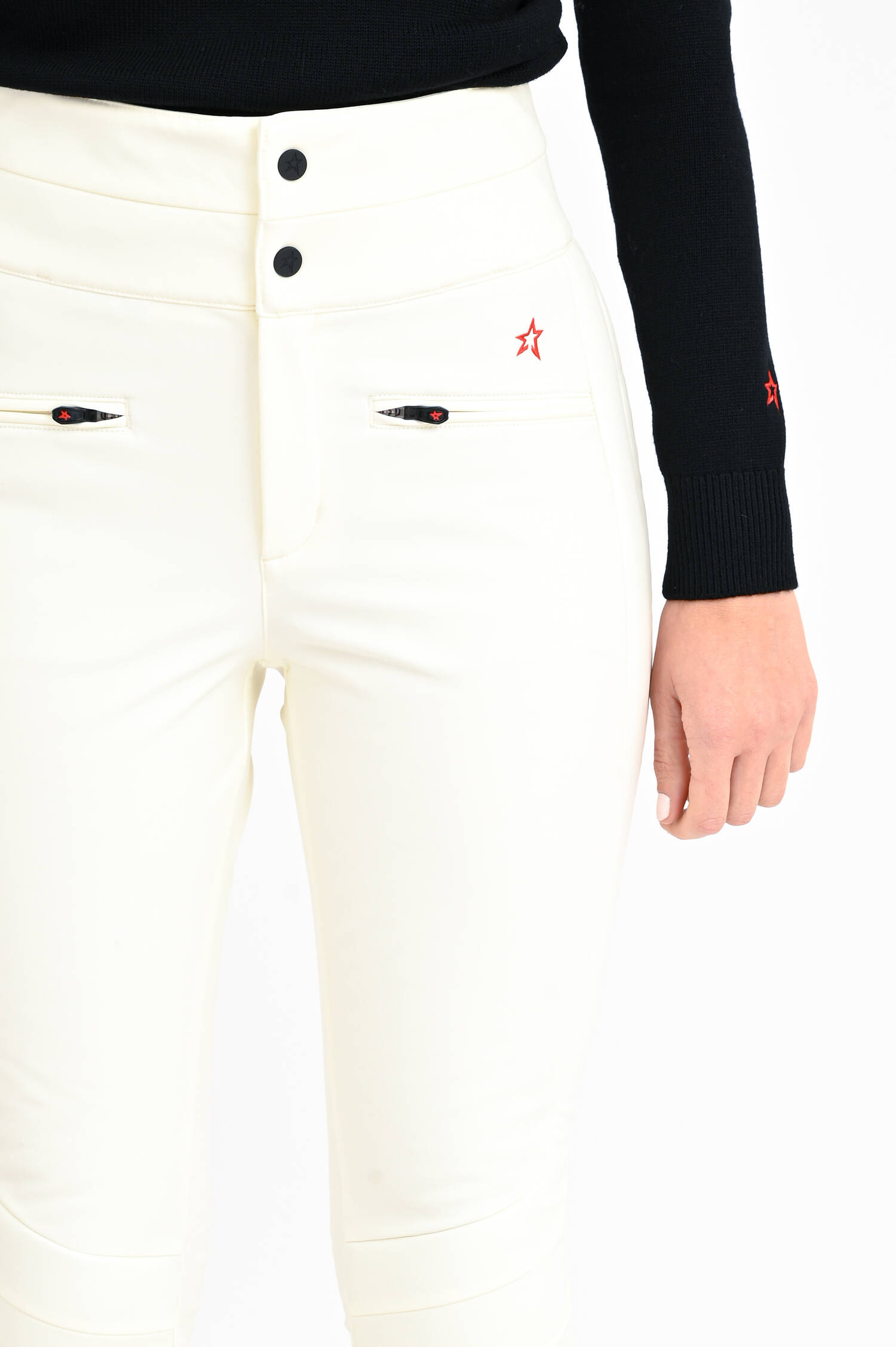 Flared Skihose AURORA in Weiß Flared Skihose AURORA in Weiß