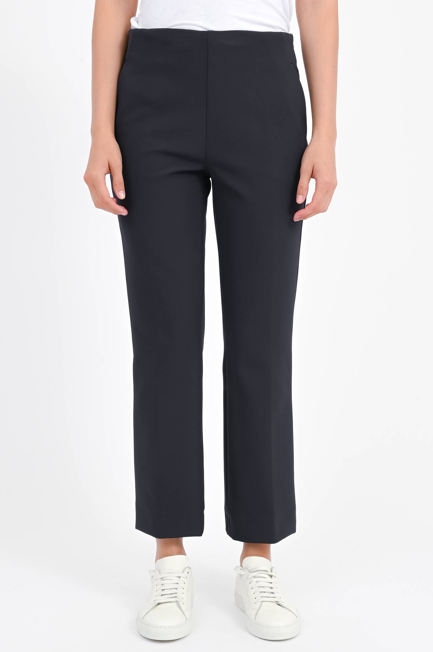 Klassische Hose mit Kick in Granite