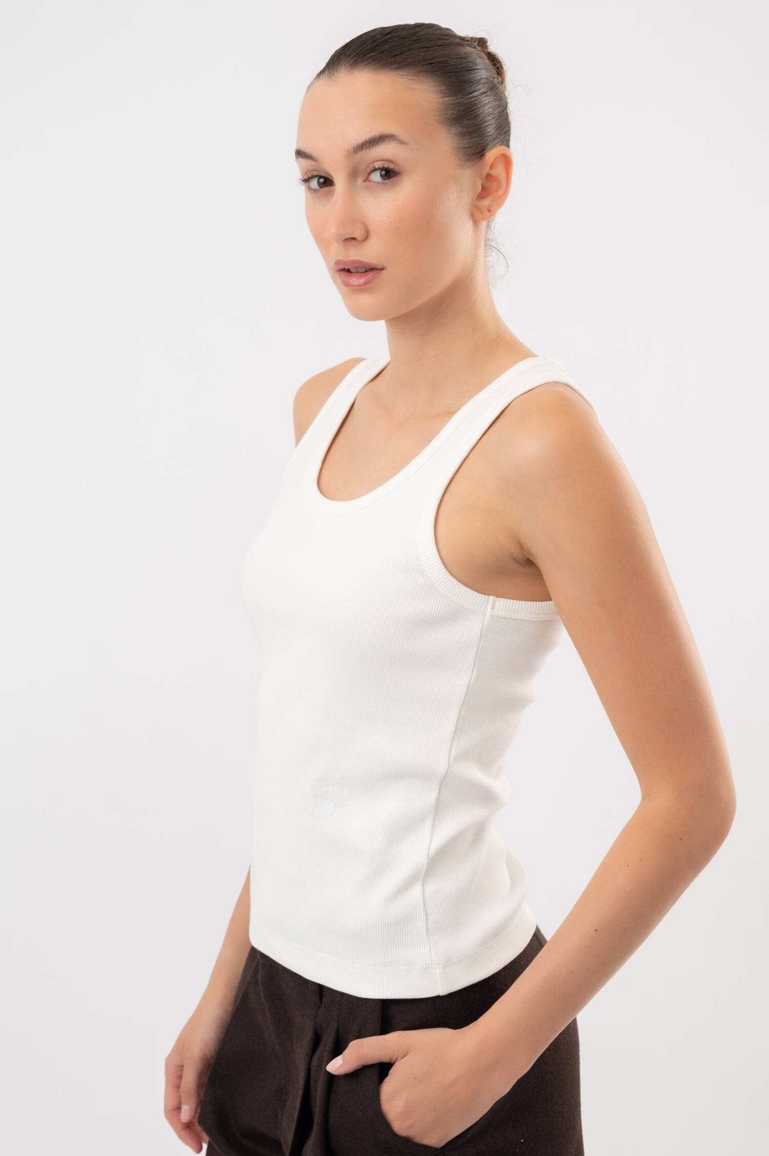 Tanktop in Weiß Tanktop in Weiß