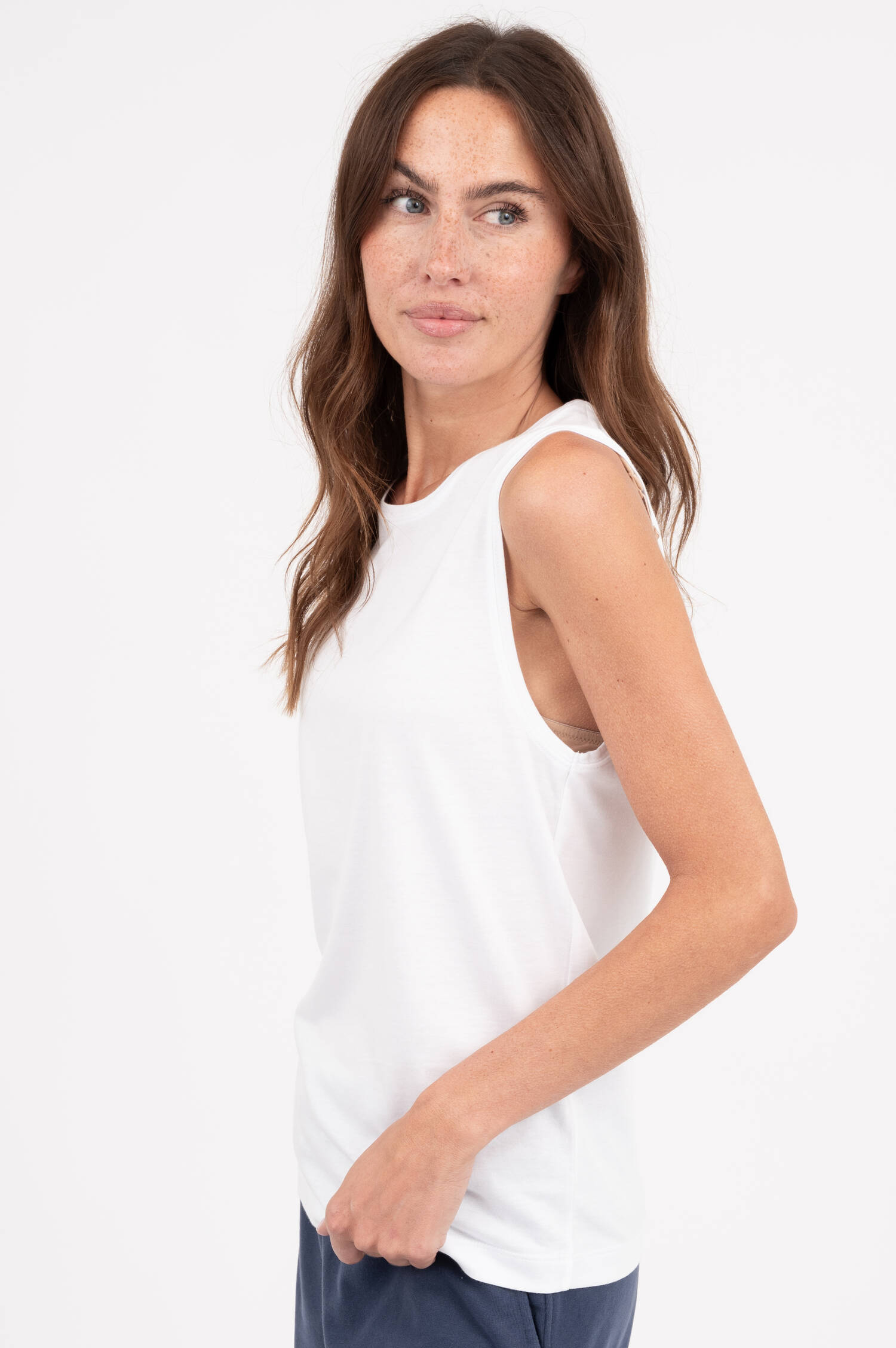 Tanktop in Weiß Tanktop in Weiß