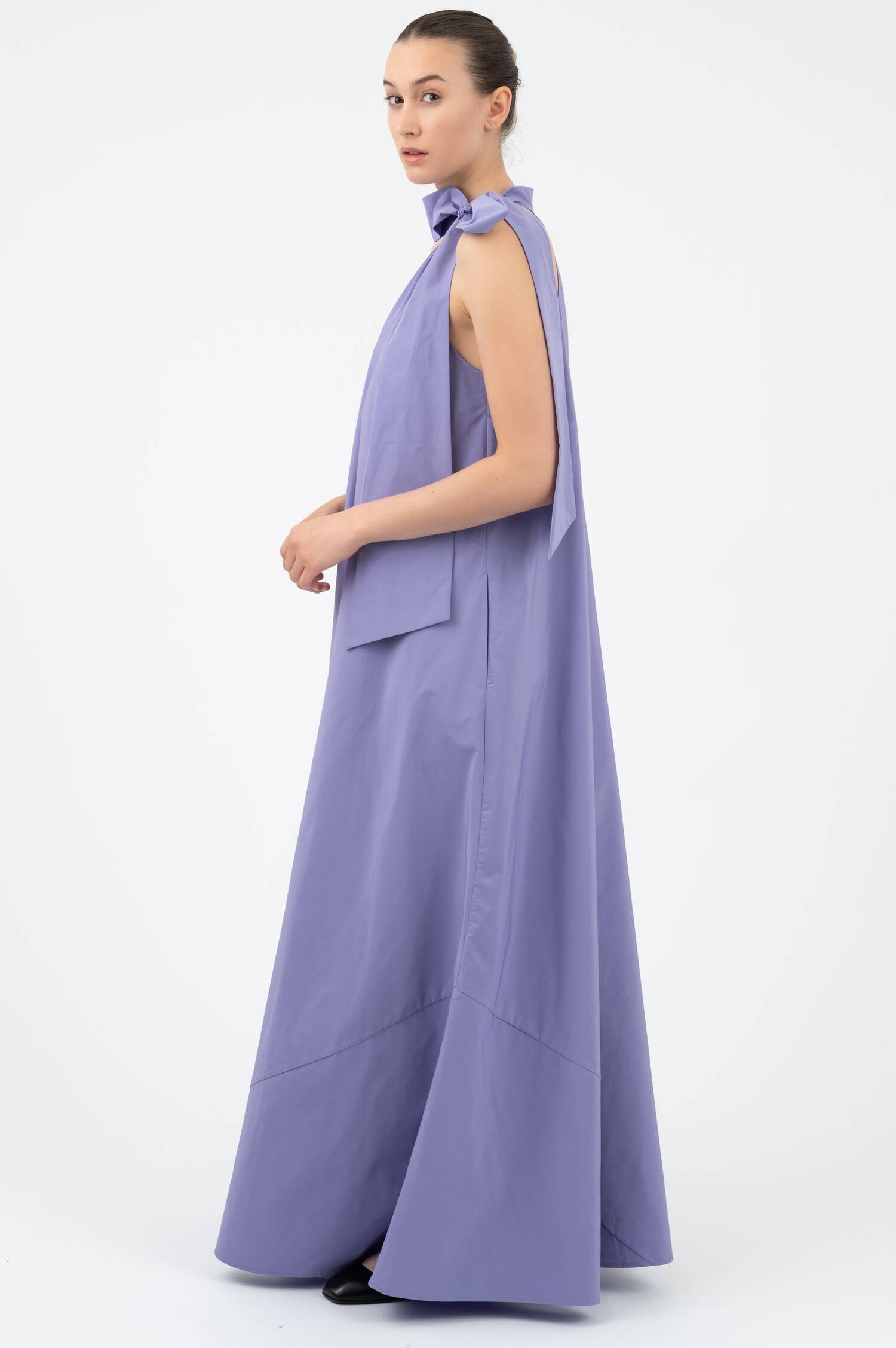Maxi Kleid JAYDA in Violett Maxi Kleid JAYDA in Violett