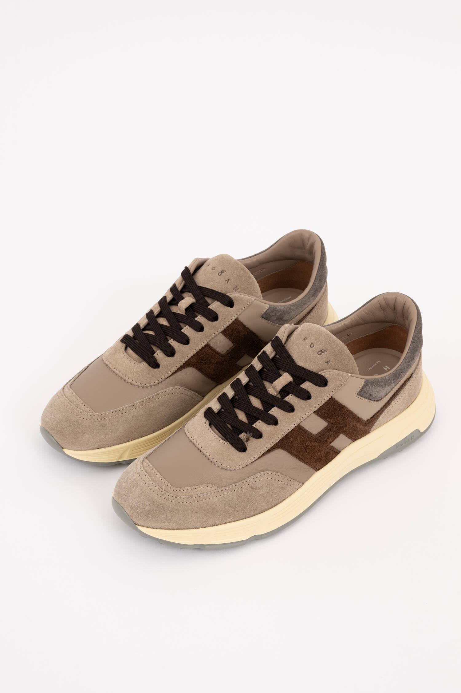 Sneaker HYPERLIGHT in Braun/Beige