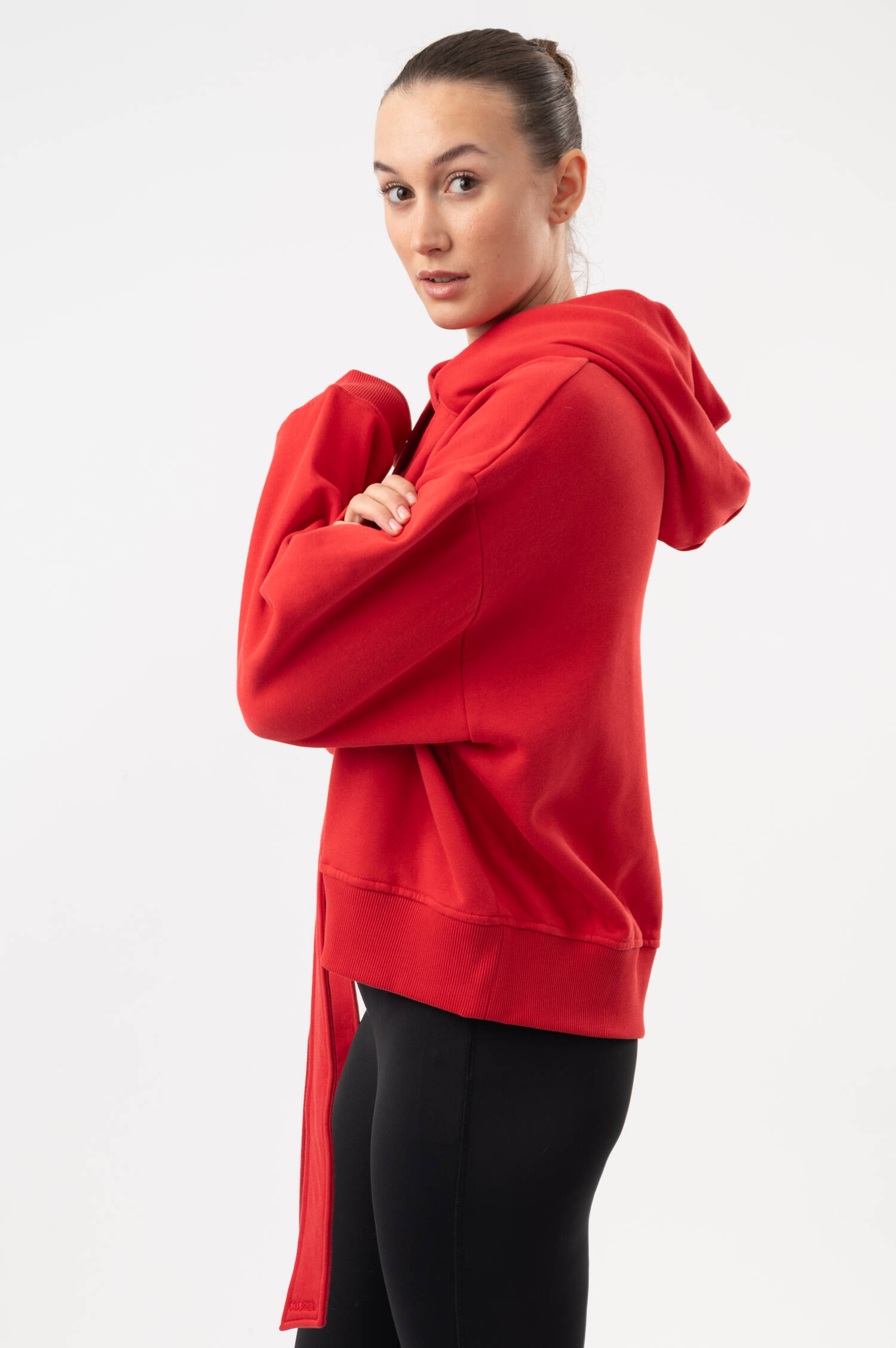Hoodie mit Schleife in Rot Hoodie mit Schleife in Rot