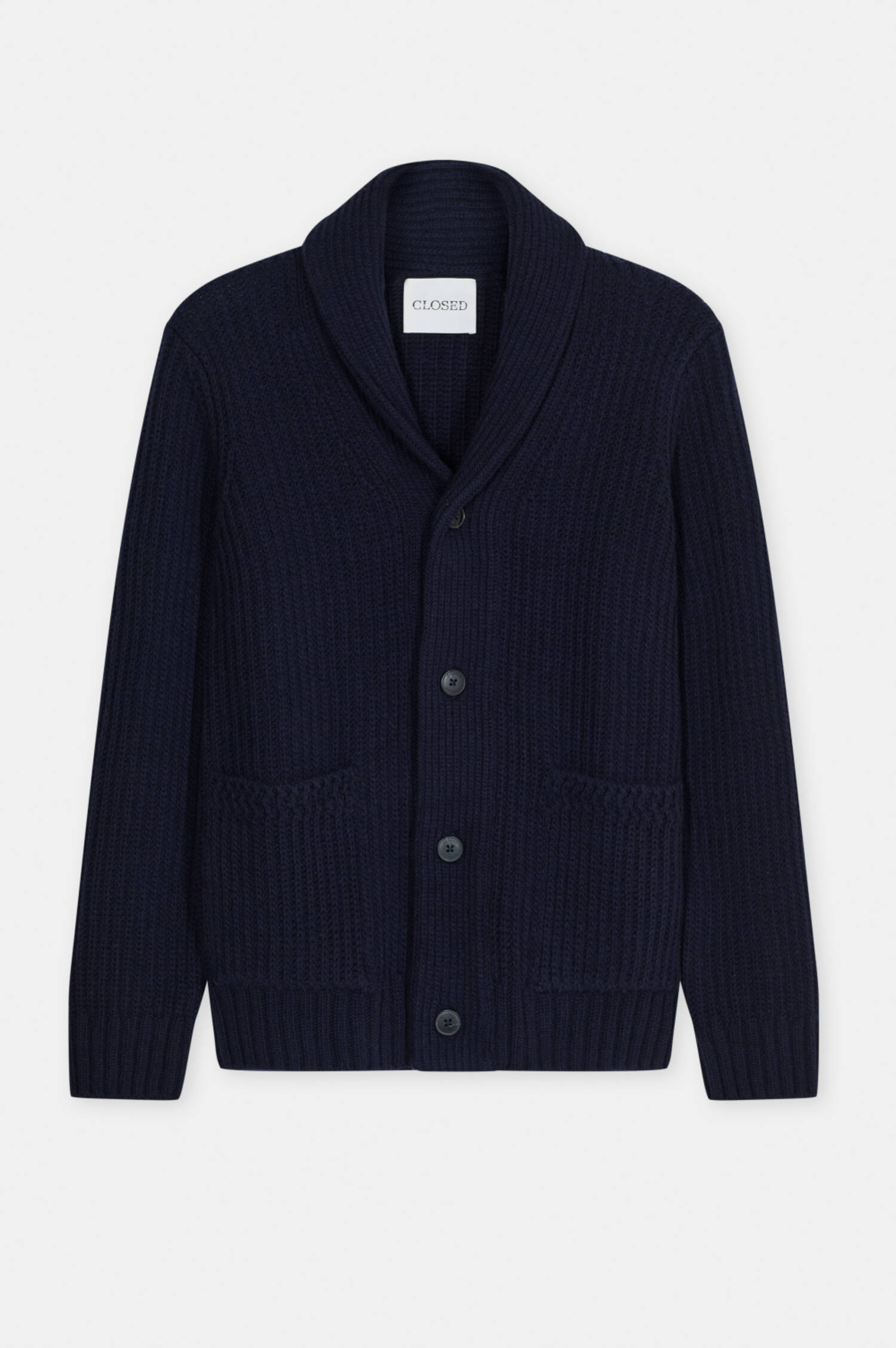 Wollcardigan in Navy Wollcardigan in Navy