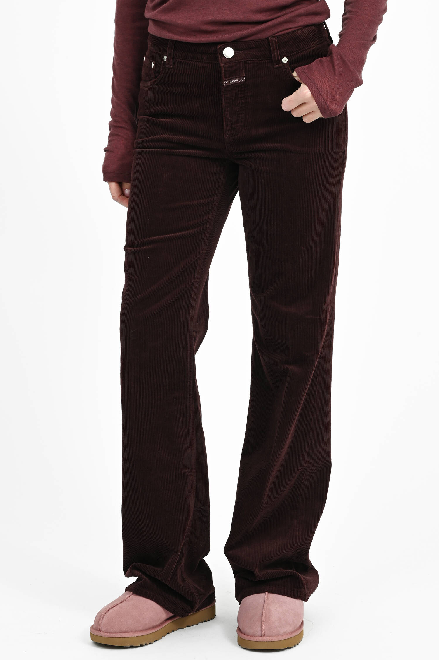 Cordhose GILLAN in Aubergine Cordhose GILLAN in Aubergine