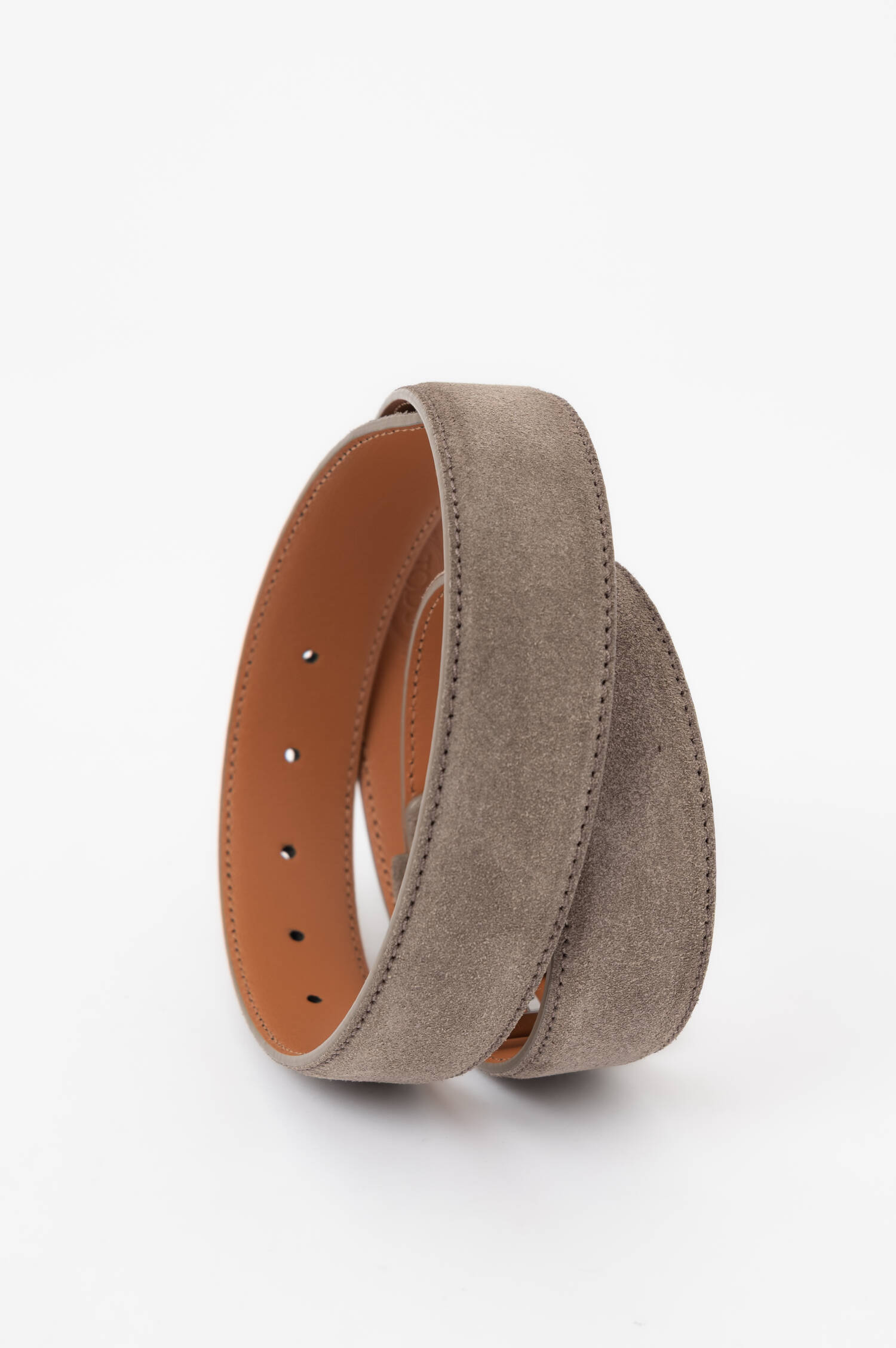 Suede Gürtel in Taupe Suede Gürtel in Taupe