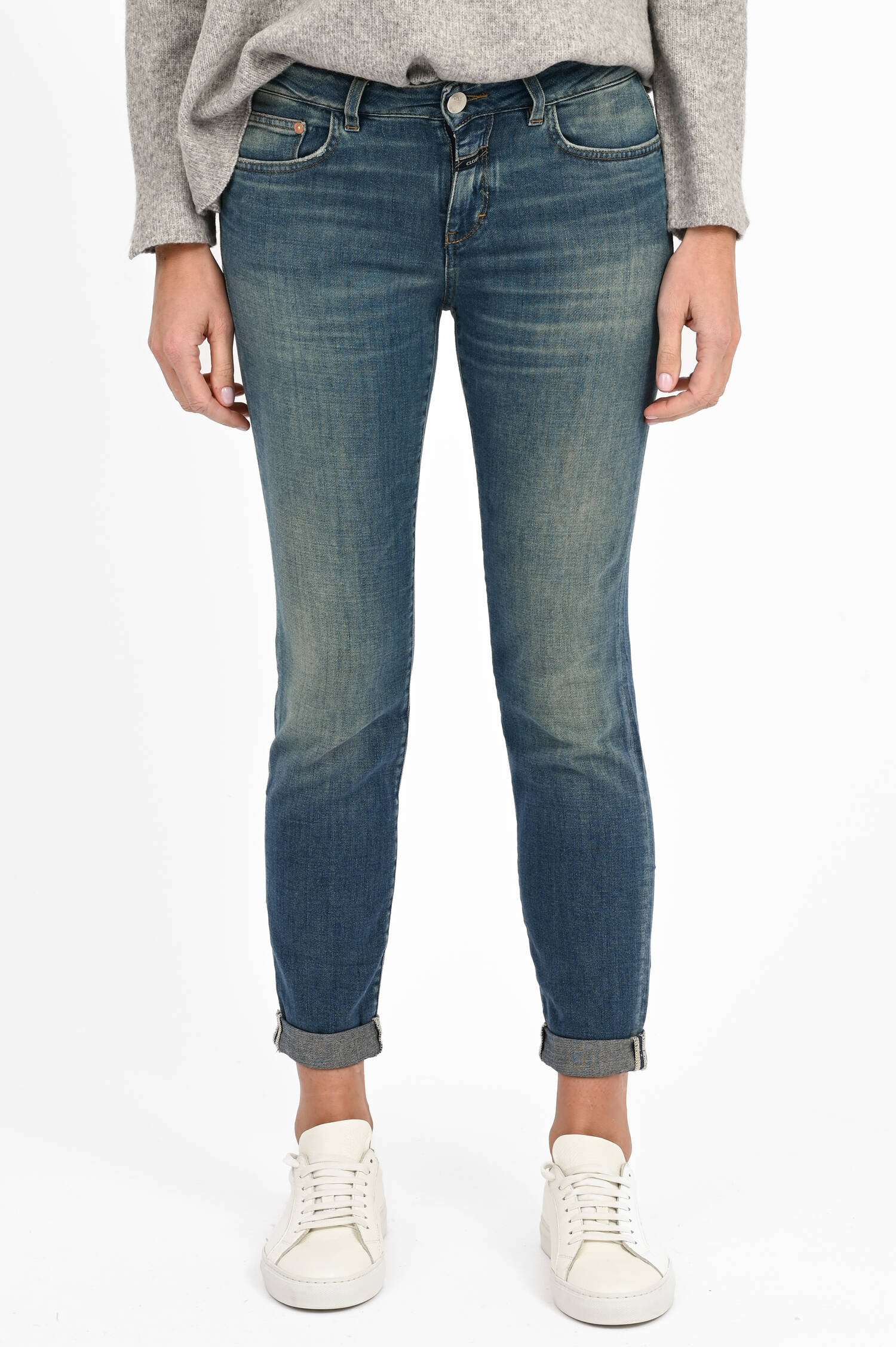 Slim Fit Jeans BAKER in Mid Blue Slim Fit Jeans BAKER in Mid Blue