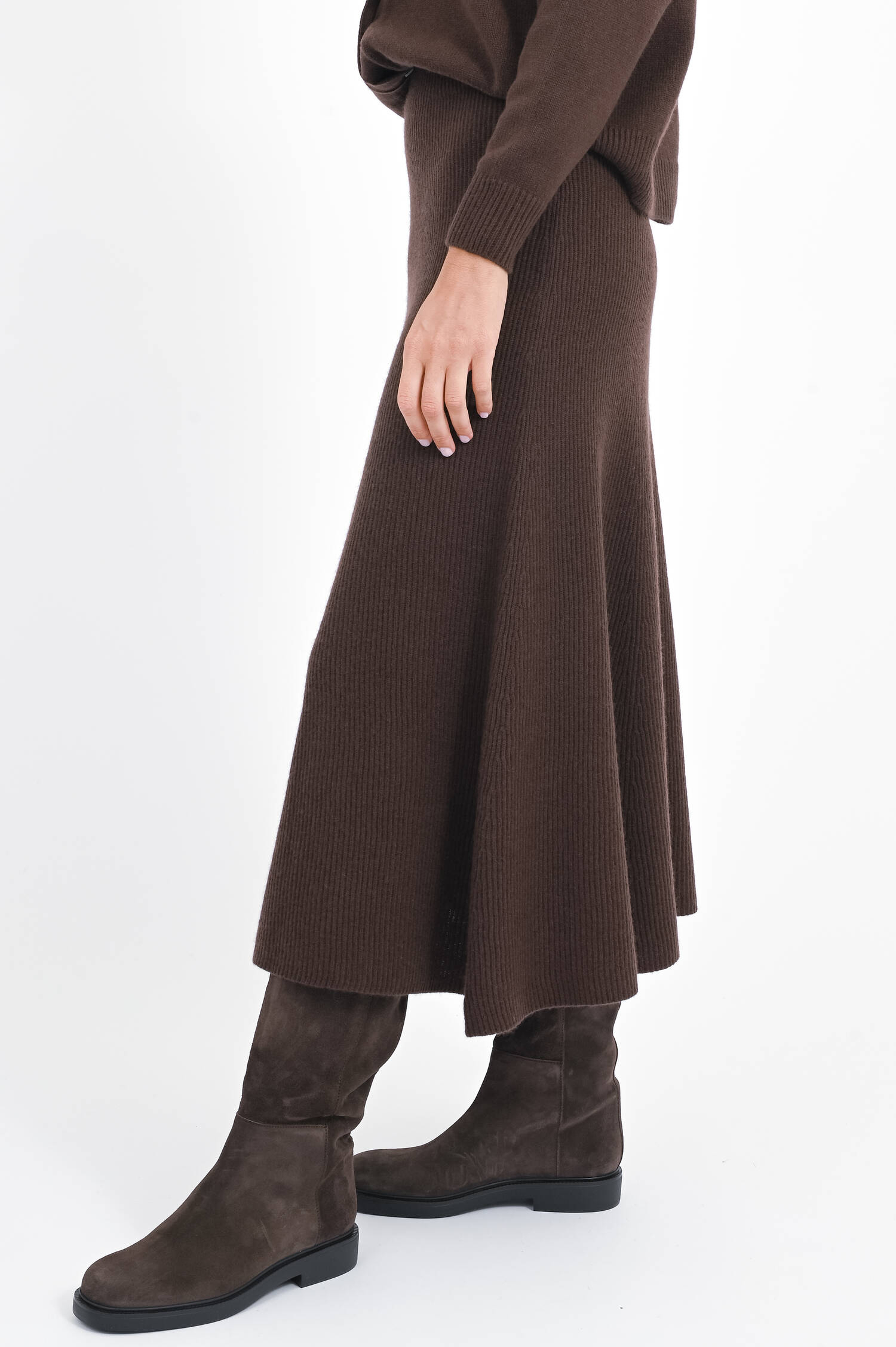 Woll-Cashmere-Rock in Bitter Chocolate Woll-Cashmere-Rock in Bitter Chocolate