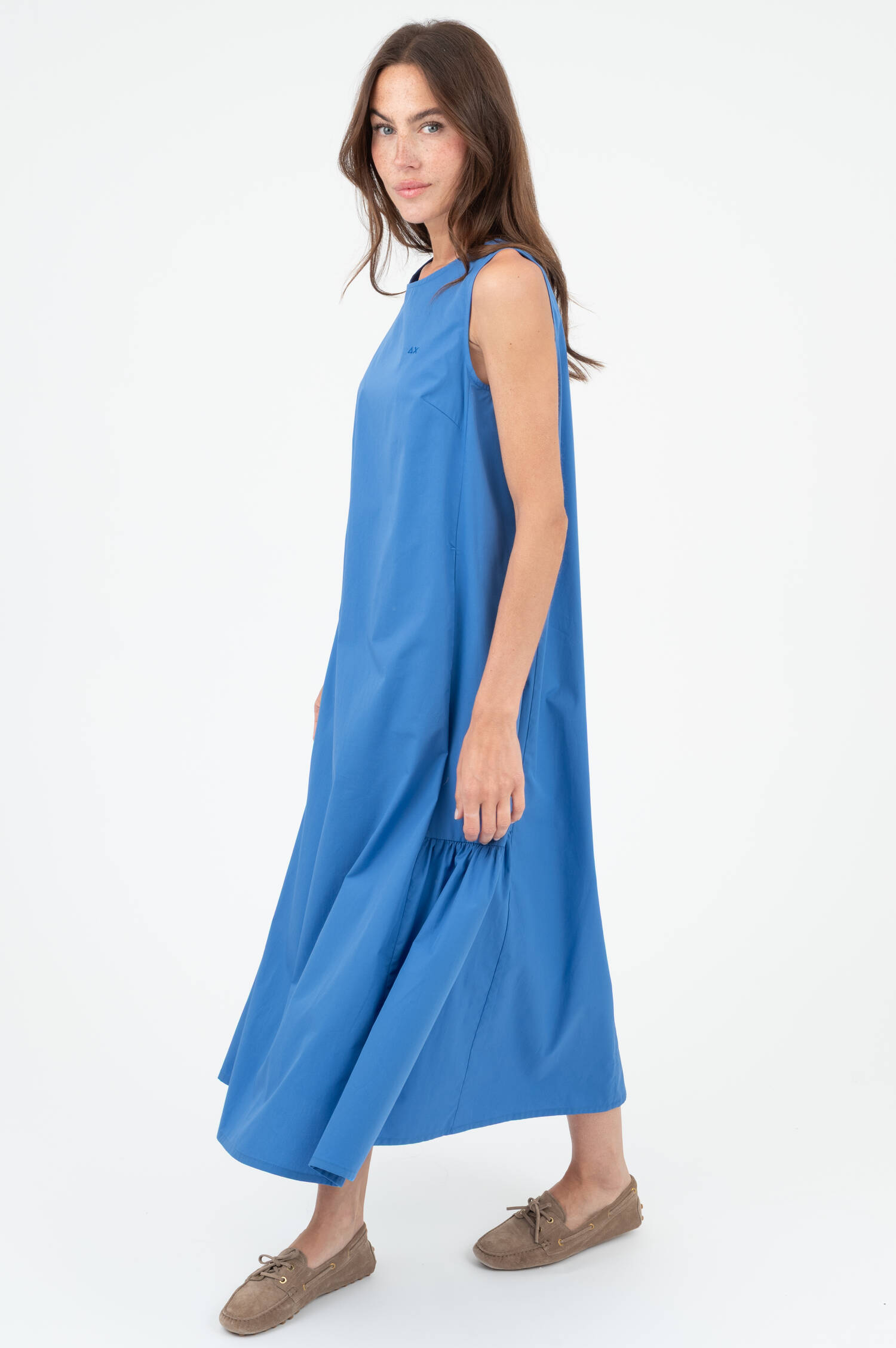 Midi Kleid in Blau Midi Kleid in Blau