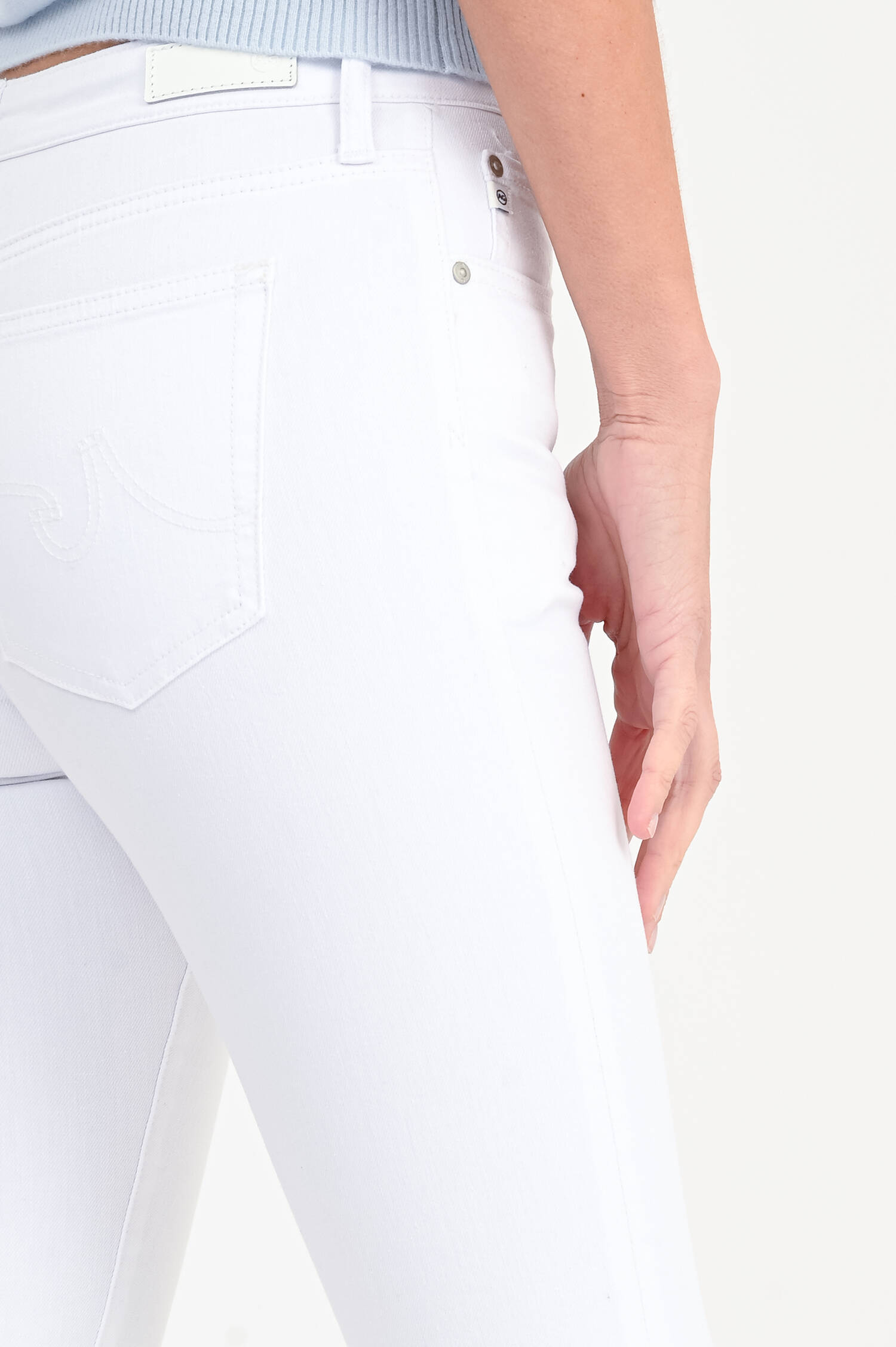 Jeans JODI CROP in Weiß Jeans JODI CROP in Weiß