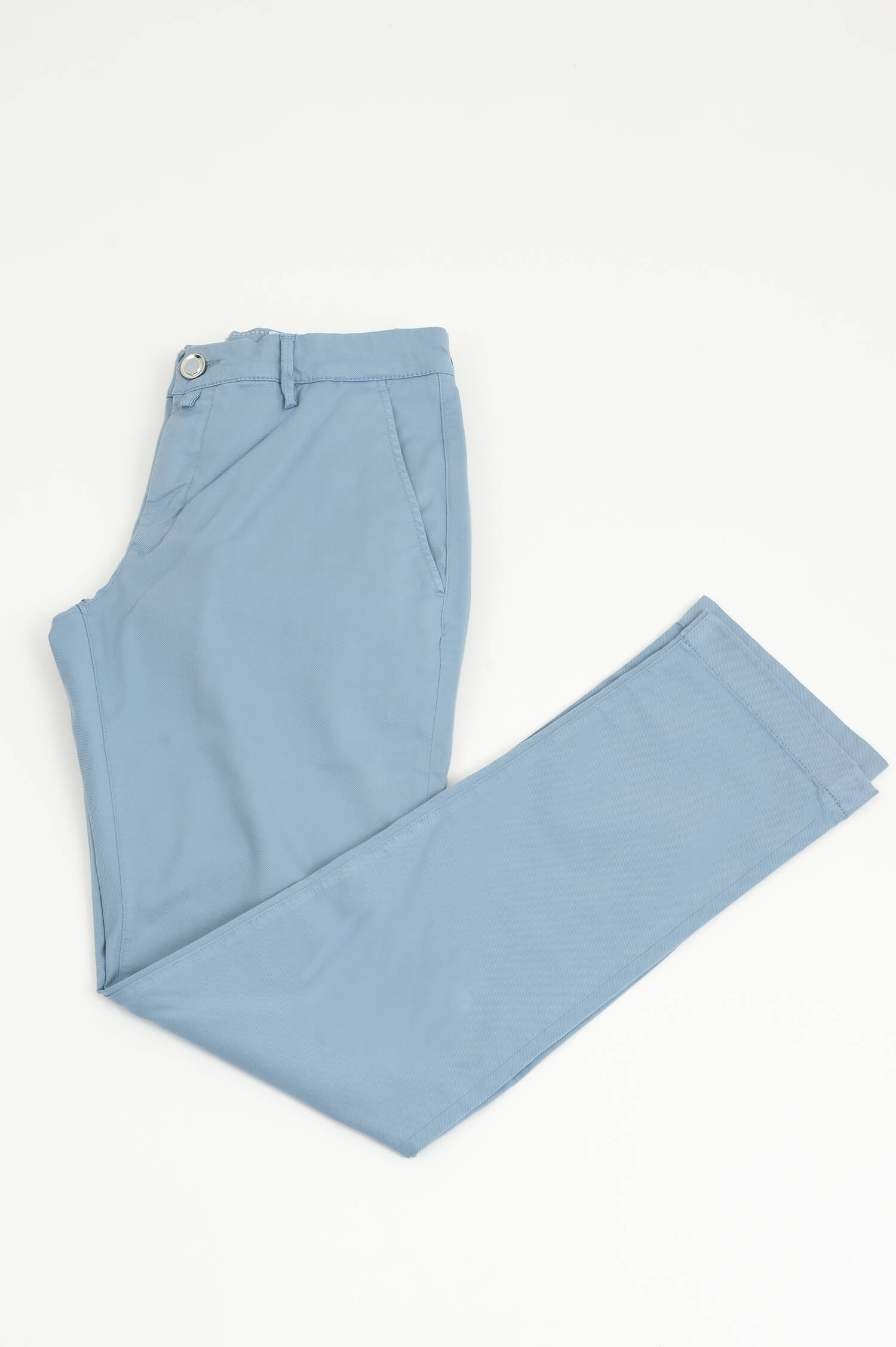Slim Fit Chino BOBBY in Hellblau Slim Fit Chino BOBBY in Hellblau
