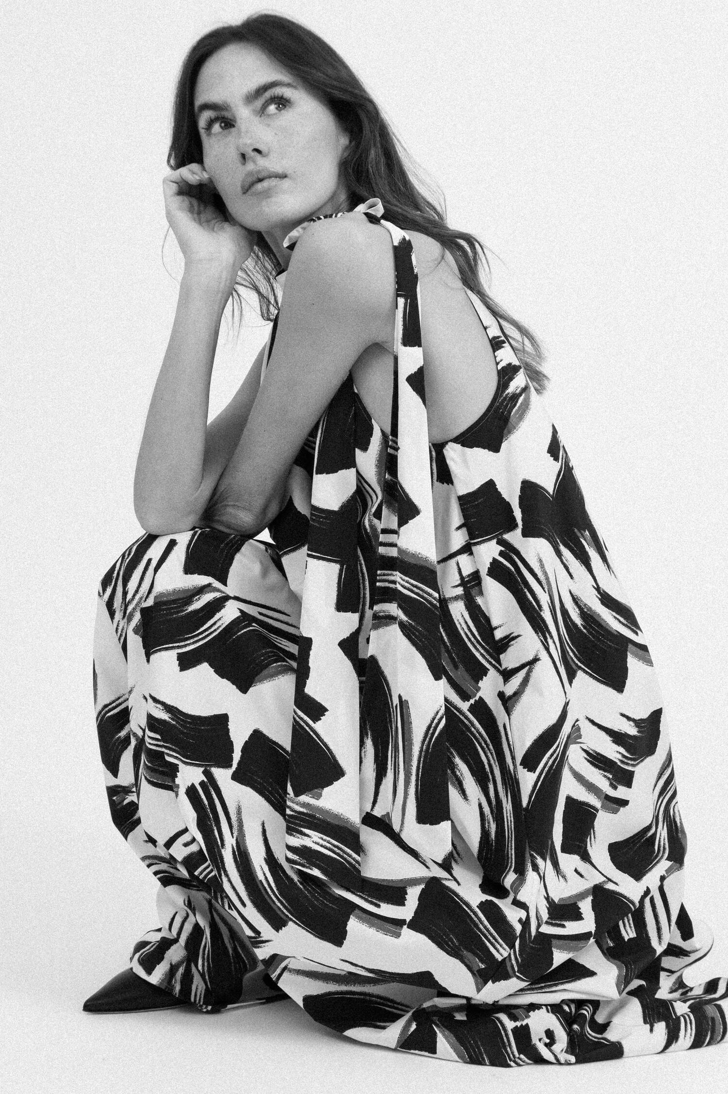 Maxi Kleid JAYDA in Multicolor