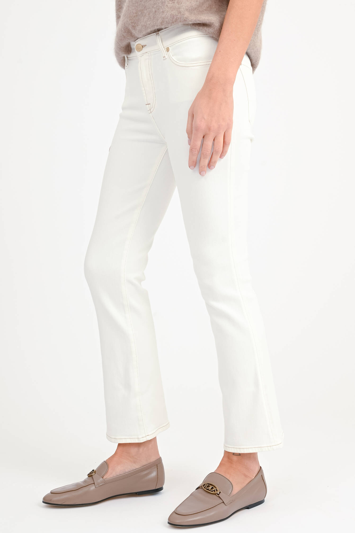 Jeans DAISY in Creme
