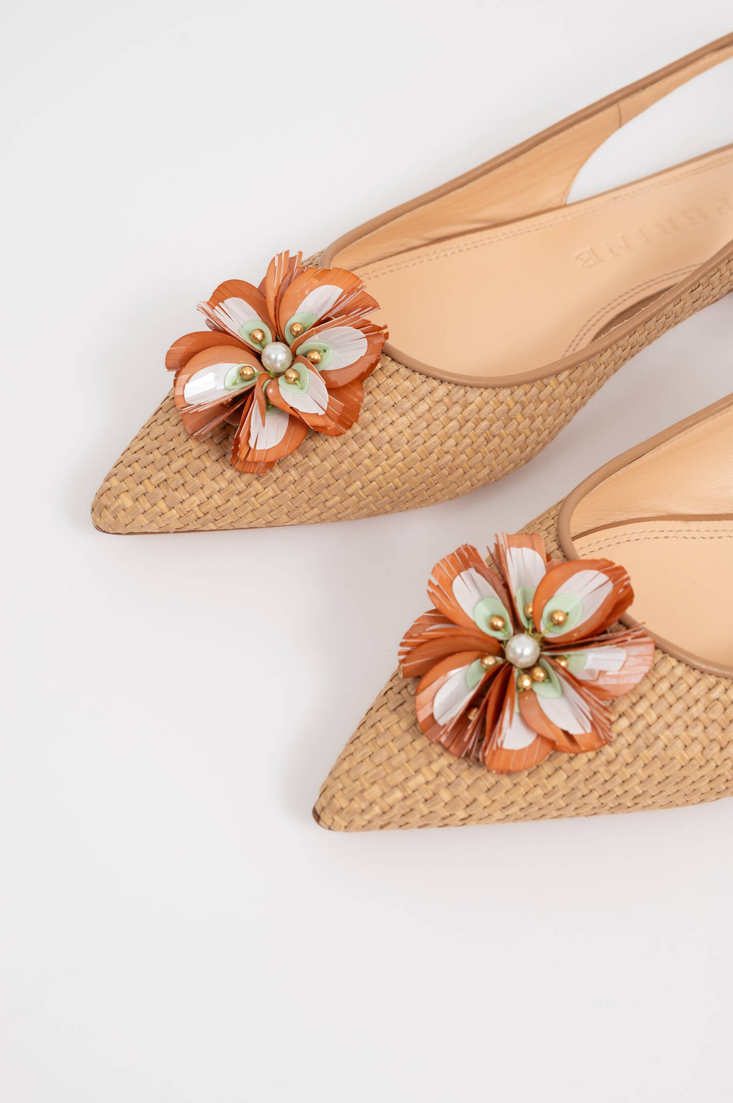 Slingback ROBERTO in Natur