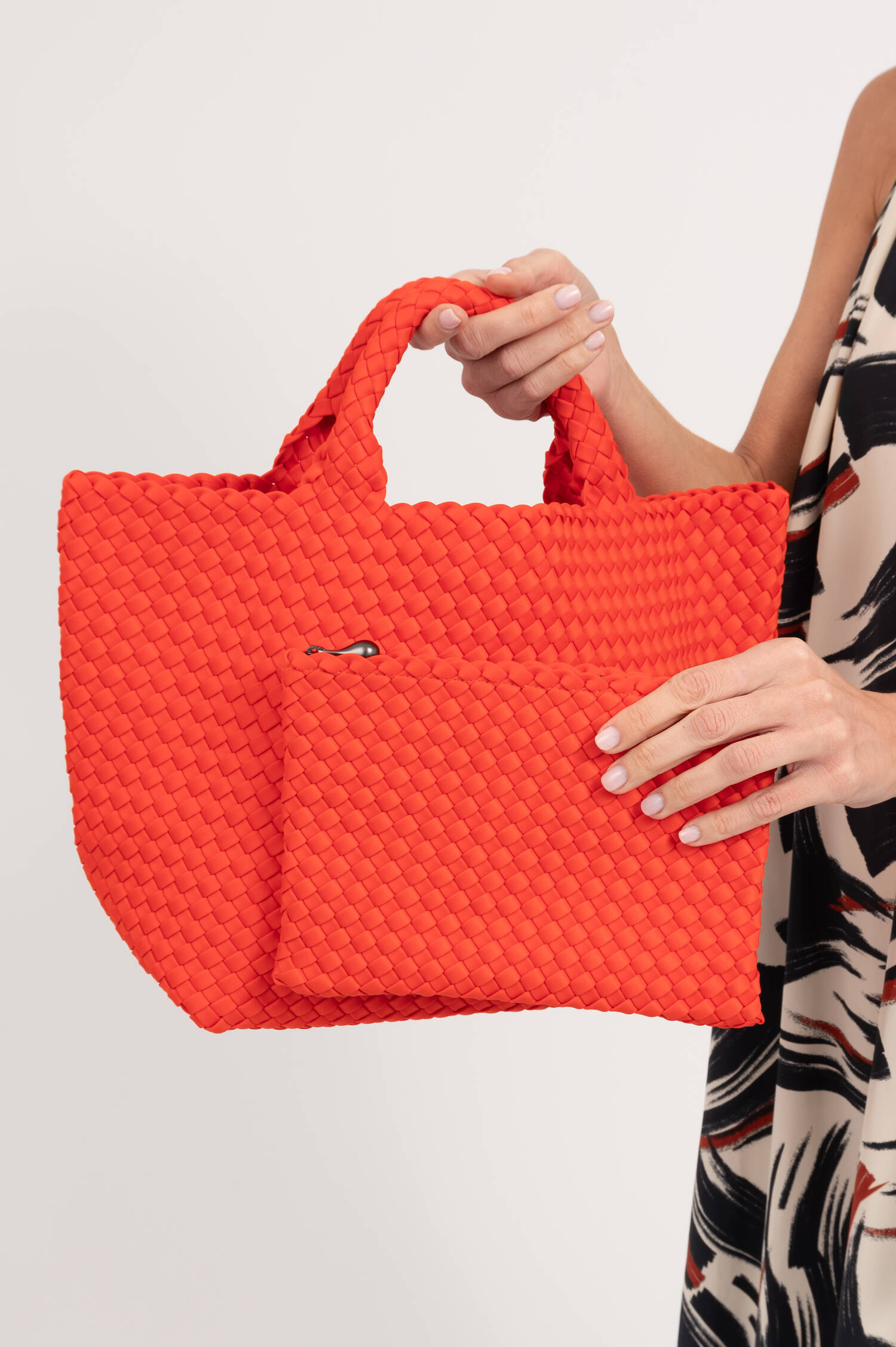 Shopper ST.BARTH MEDIUM in Rotorange