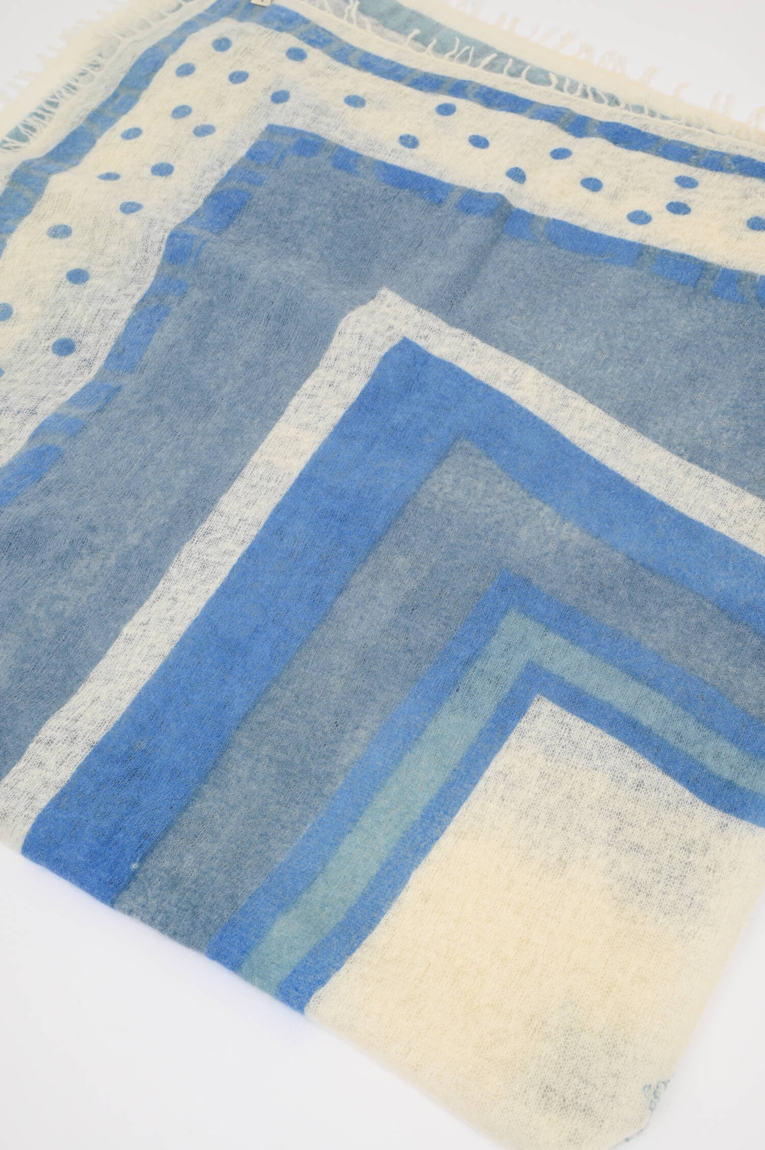 Cashmere Tuch in Hellblau