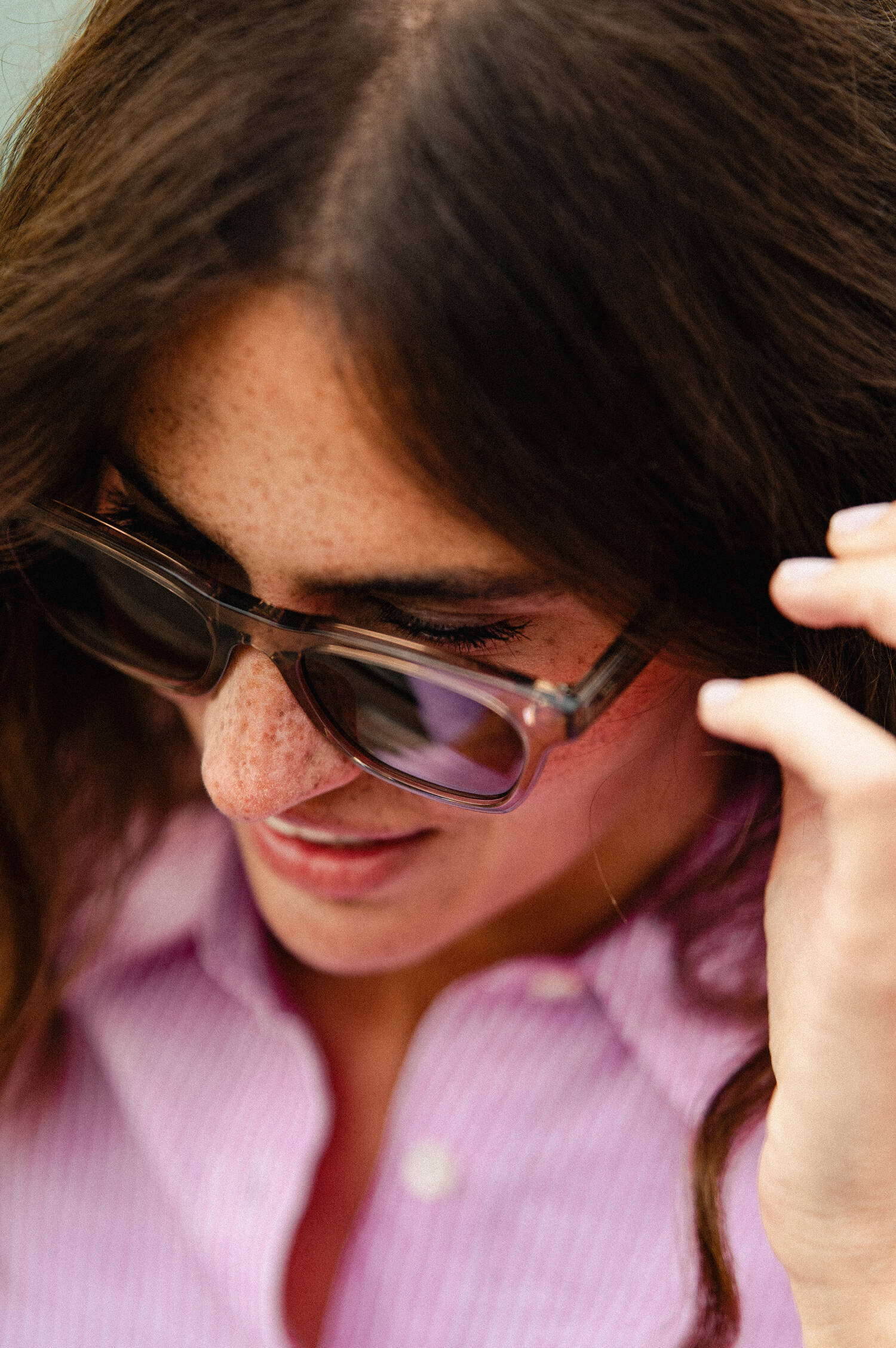 Sonnenbrille CECILE in Rosé
