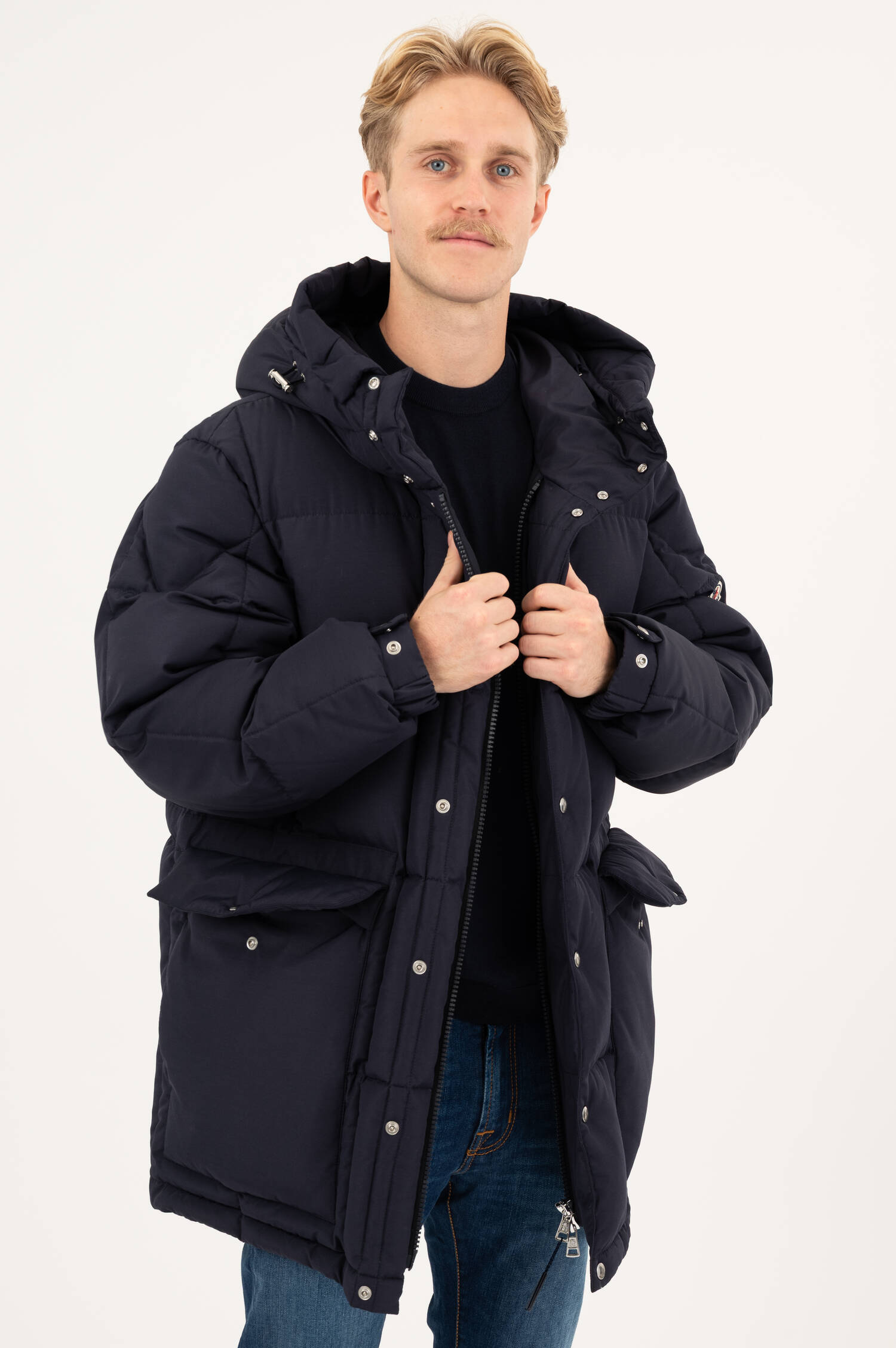 Daunen-Jacke SYLMARA in Navy 