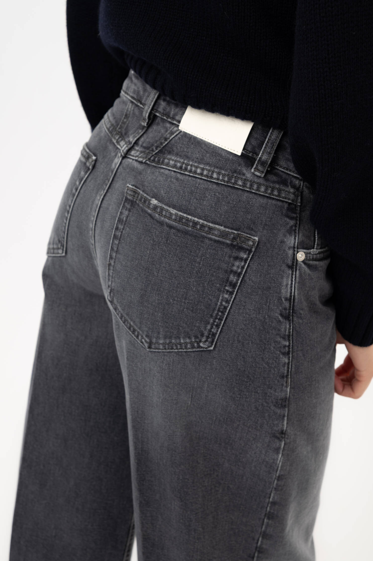 Jeans in Grau Jeans in Grau