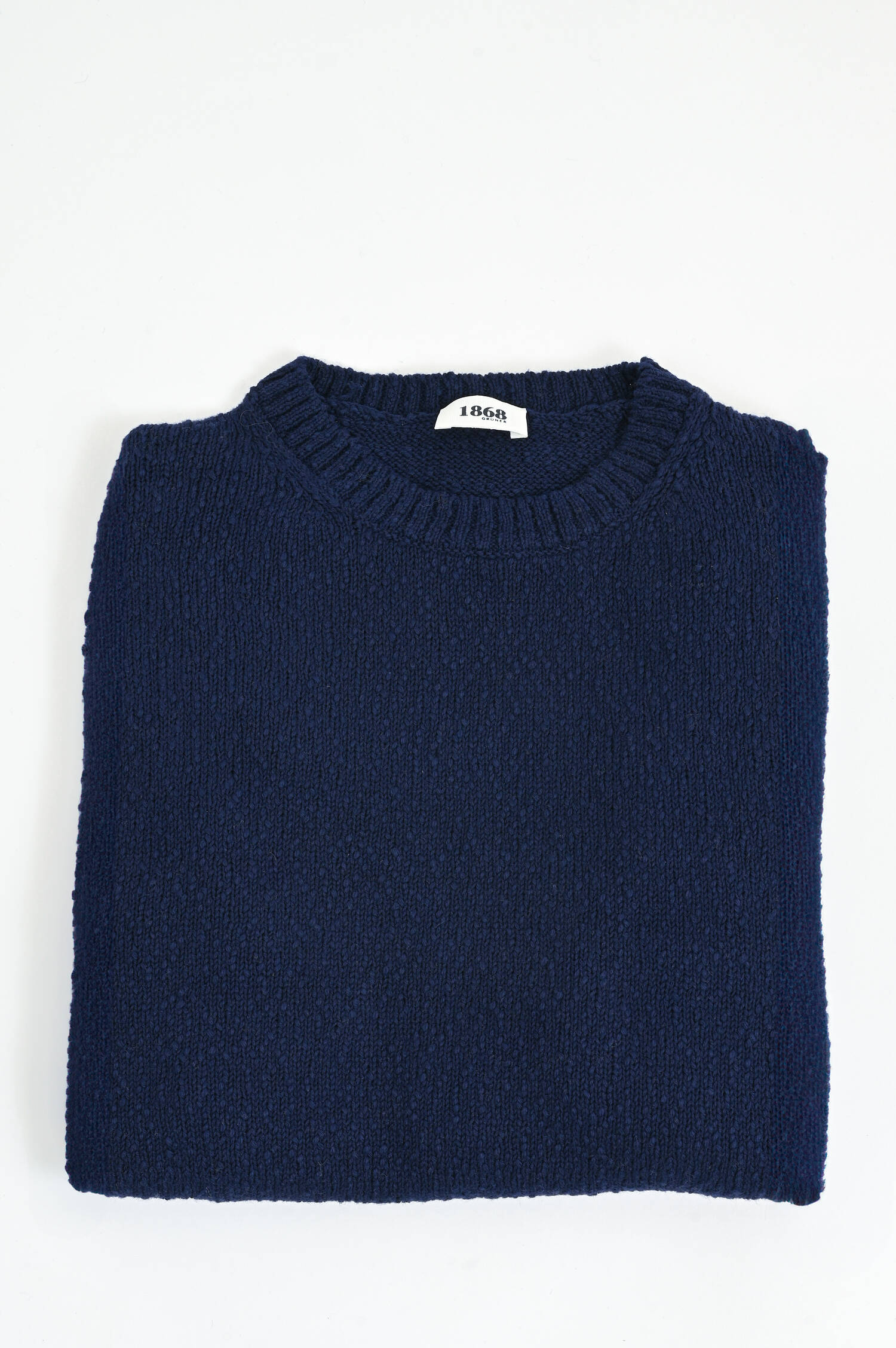 Pullover aus Baumwolle in Marine Pullover aus Baumwolle in Marine