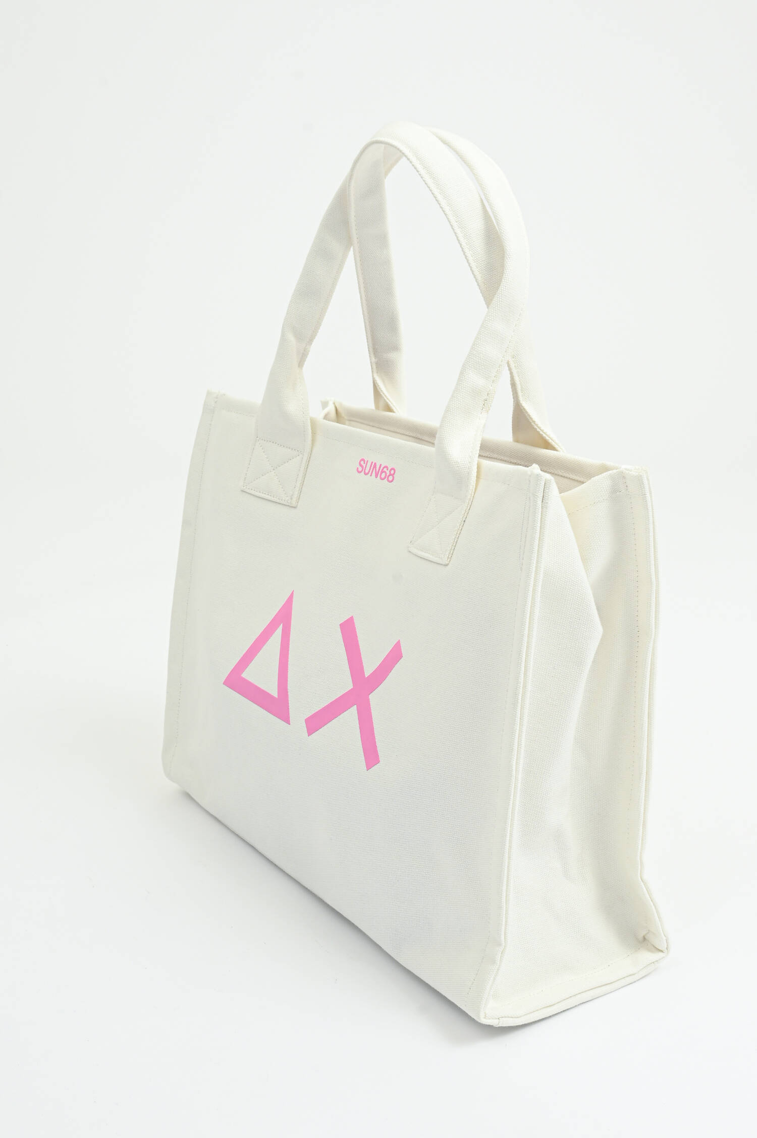 Large Canvas Tote in Weiß