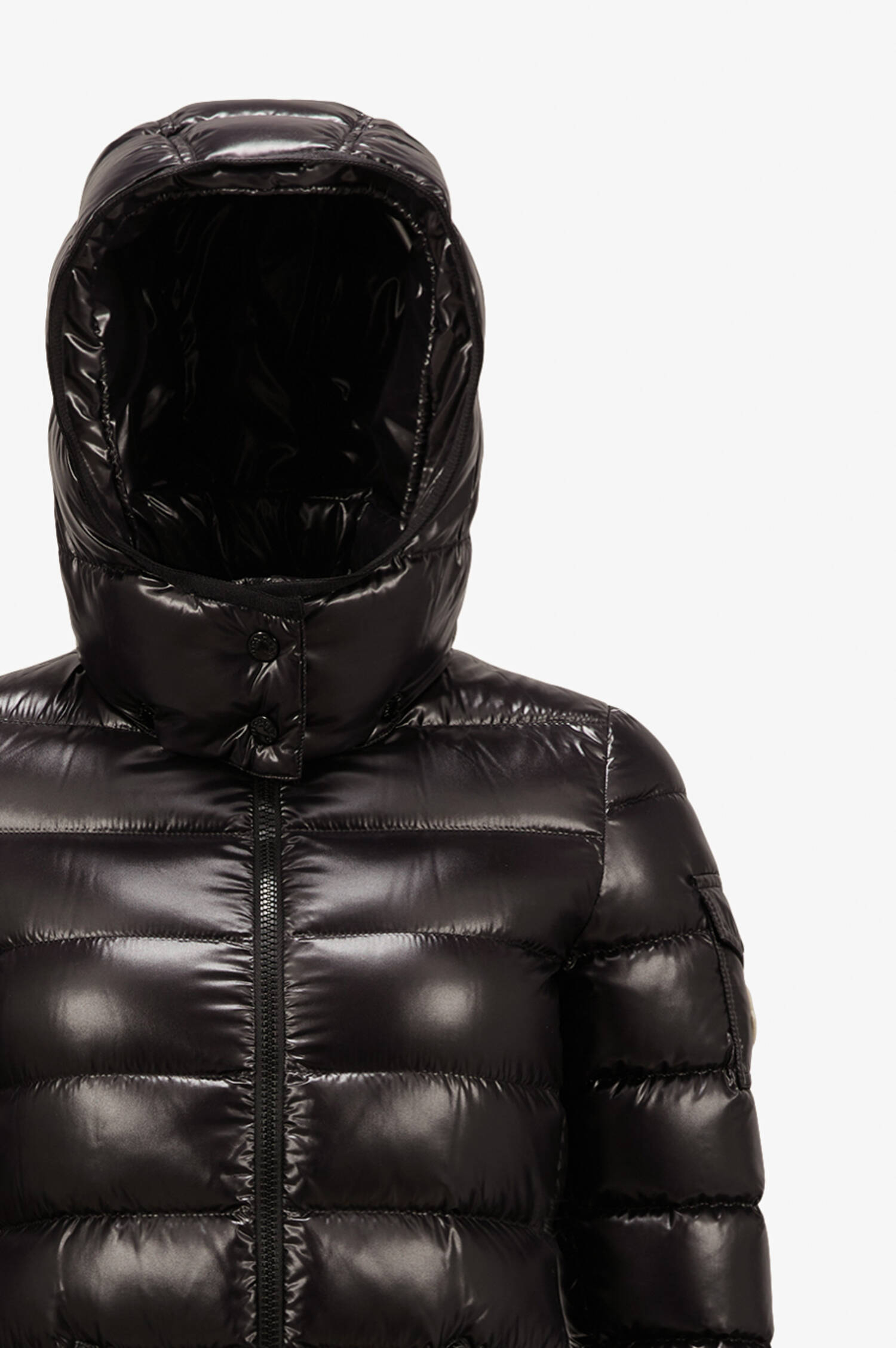 Daunenmantel MOKA in Schwarz