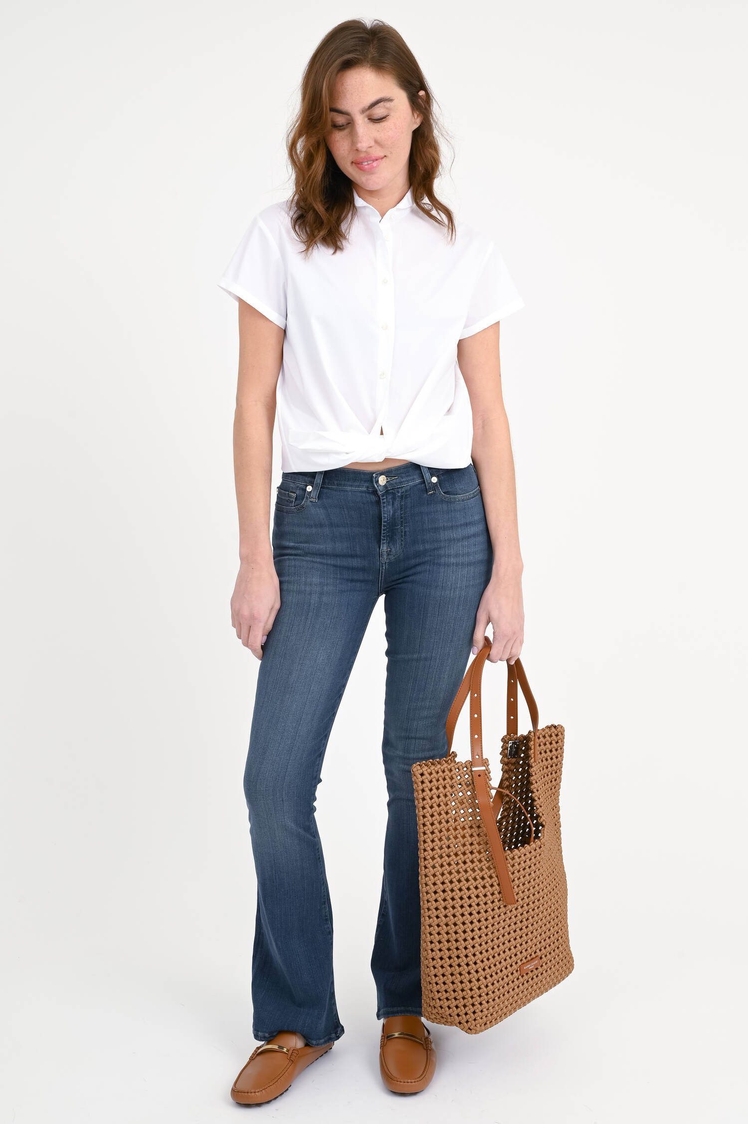 Bootcut Jeans ALI LOVESTORY in Dunkelblau