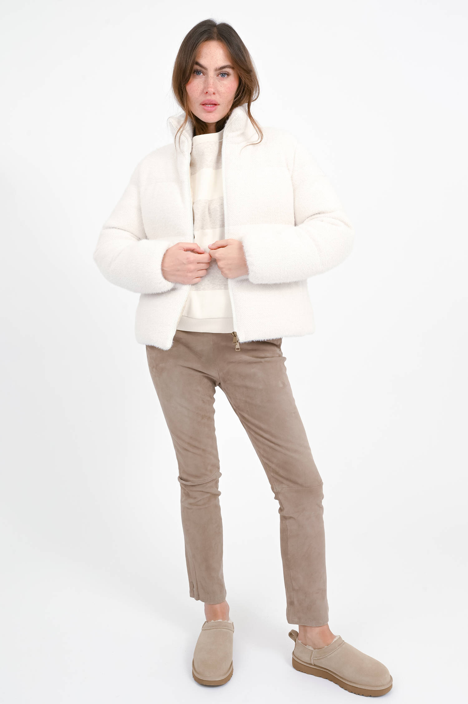 Daunenjacke MORNAS in Creme Daunenjacke MORNAS in Creme