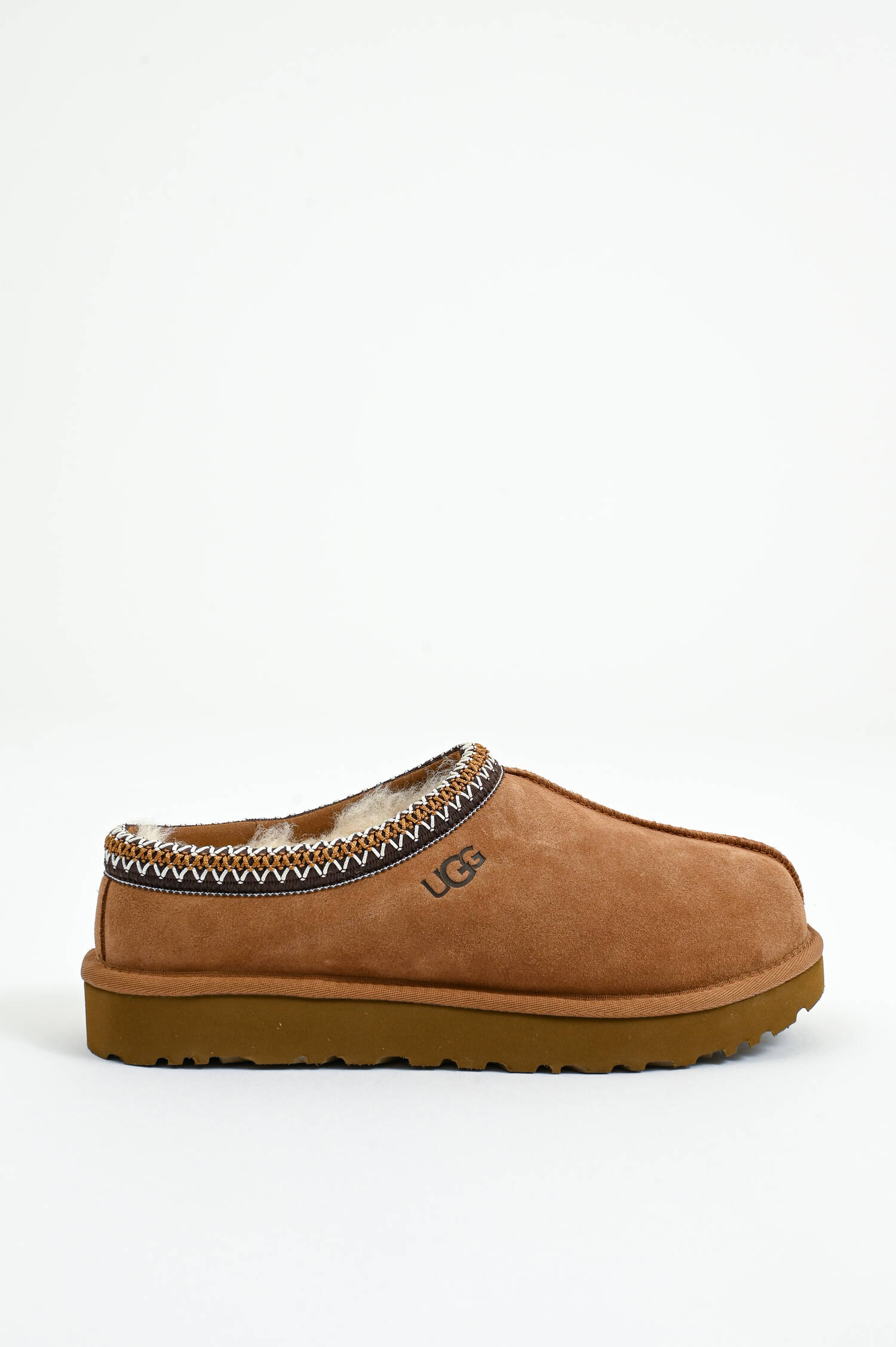 Lammfell-Pantoffel TASMAN in Chestnut