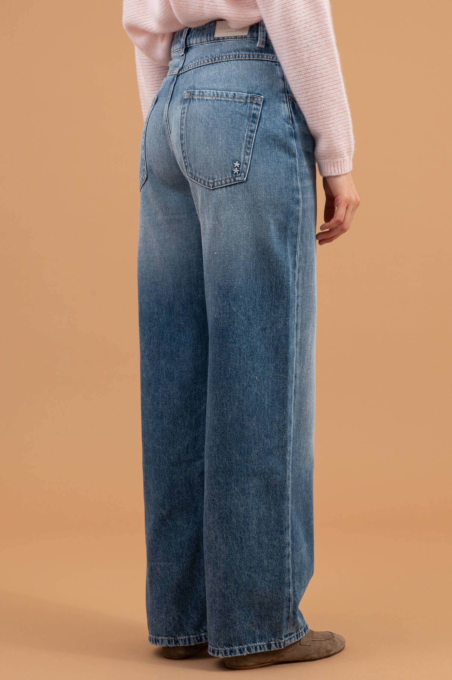 Wide Jeans POPPY in Eclipseblau
