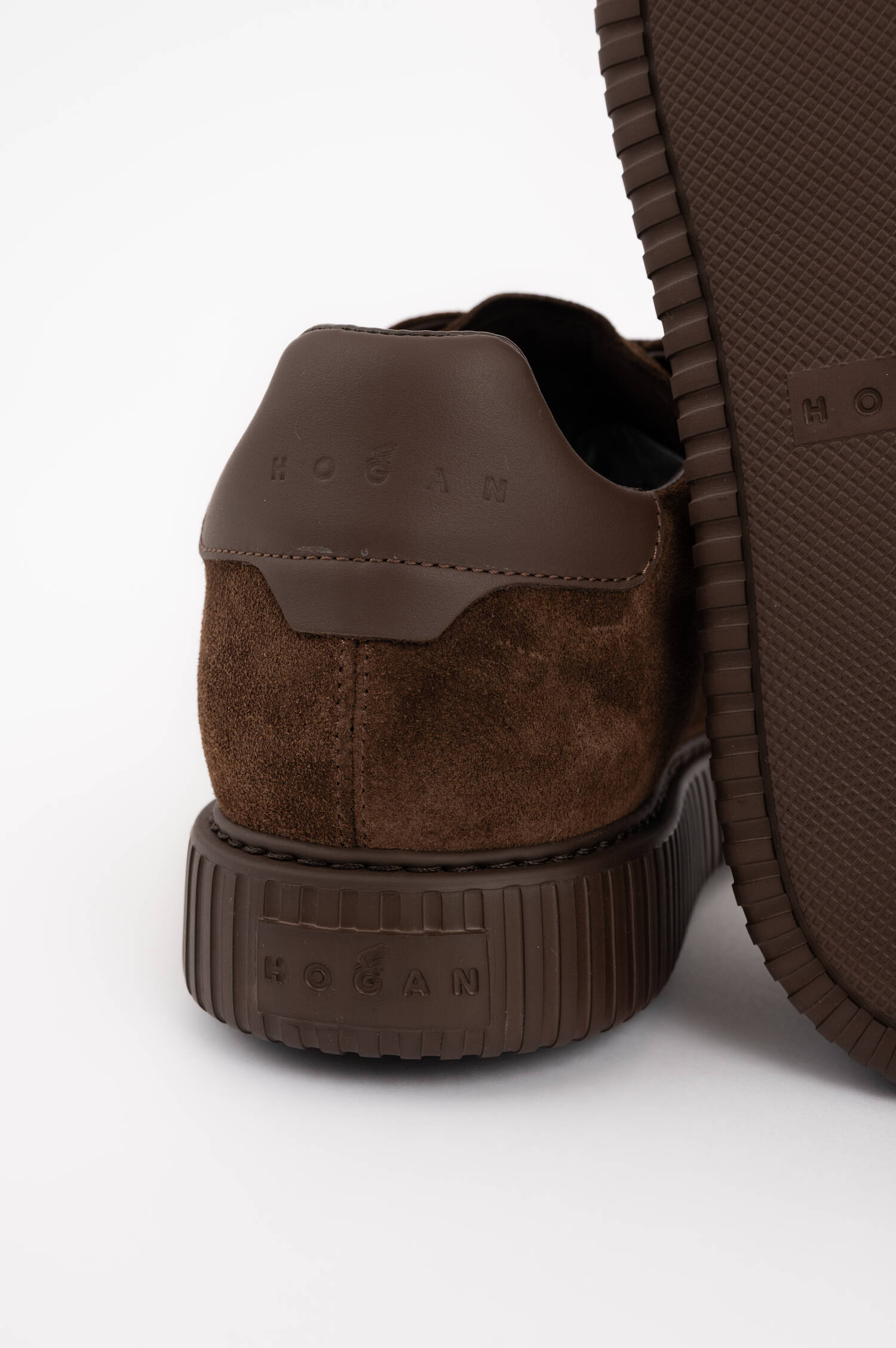 Sneaker H-STRIPES in Braun