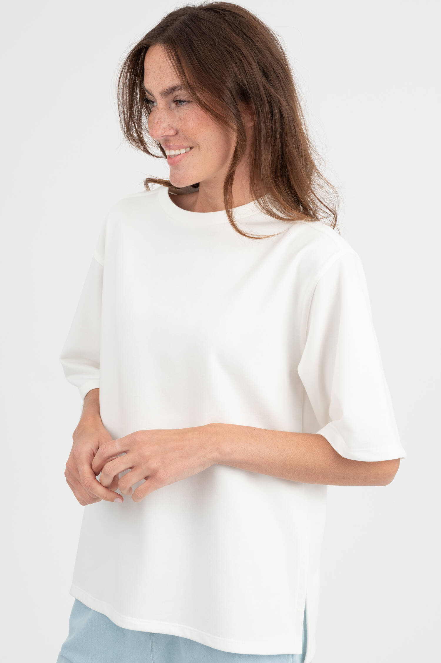 Oversize Shirt in Weiß Oversize Shirt in Weiß