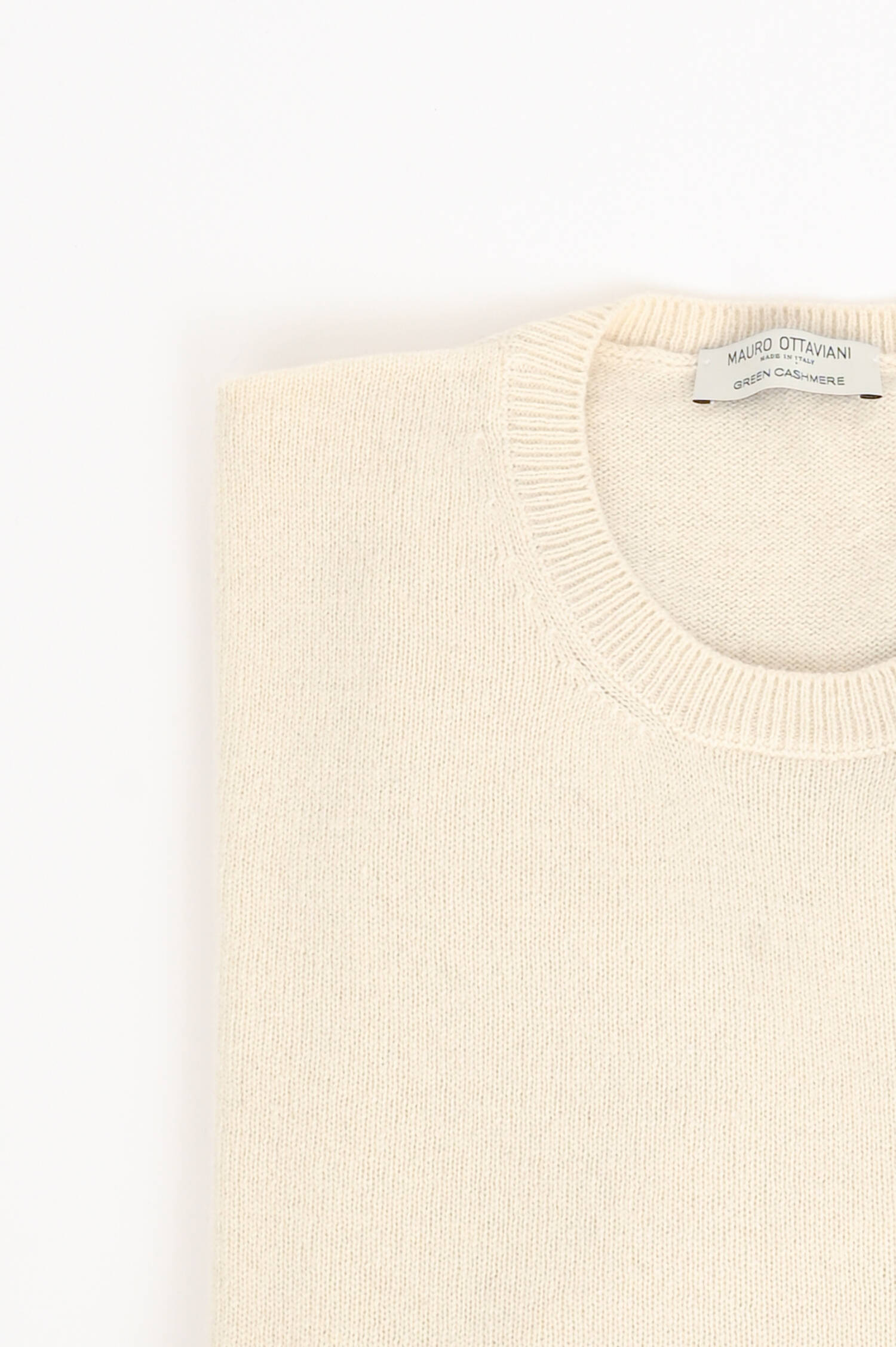 Pullover aus Cashmere-Woll-Mix in Creme