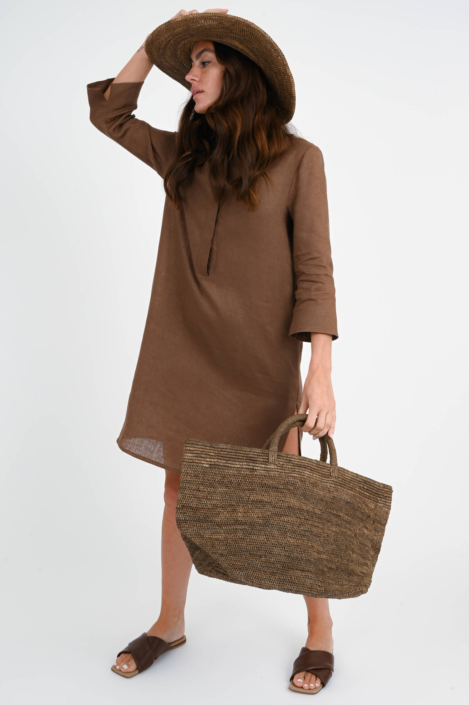 Shopper VANILLA in Walnuss