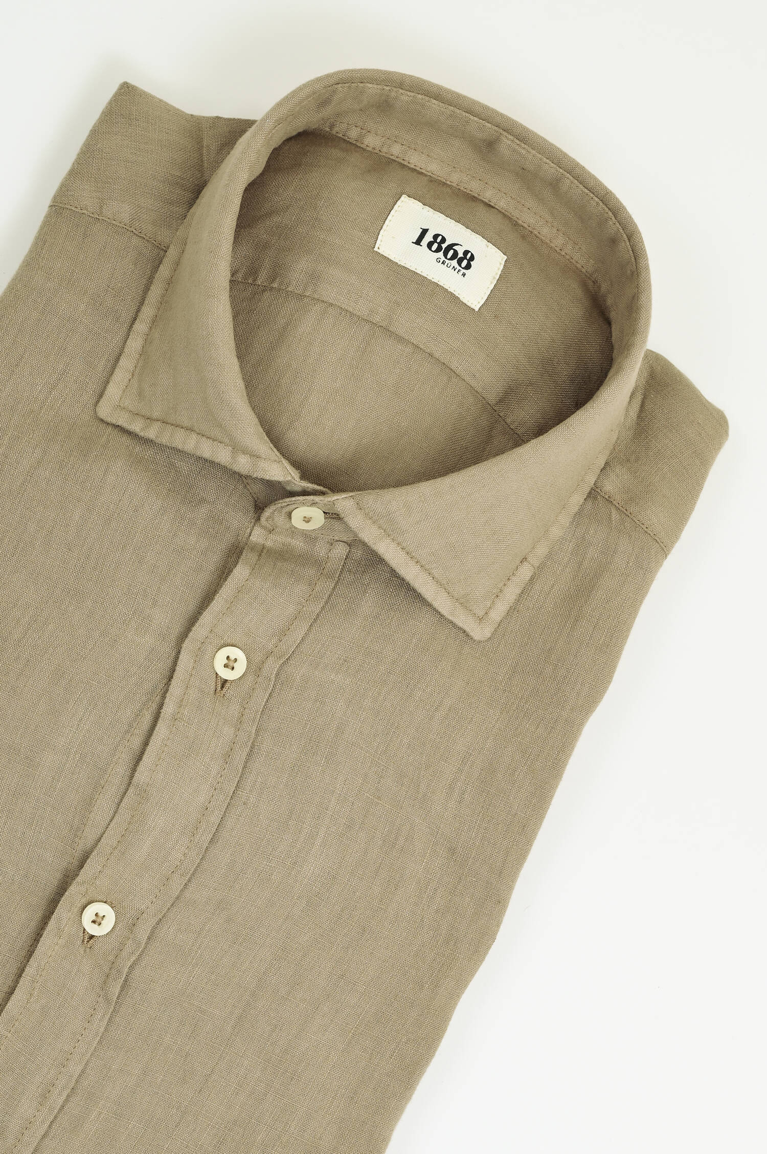 Leinenhemd in Braun Leinenhemd in Braun