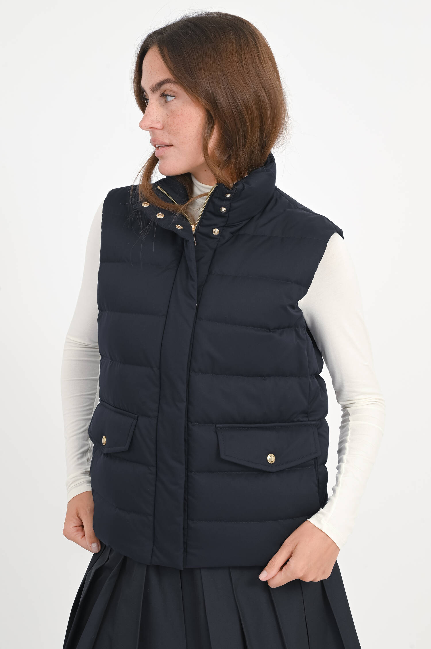 Daunenweste BESSET in Marine
