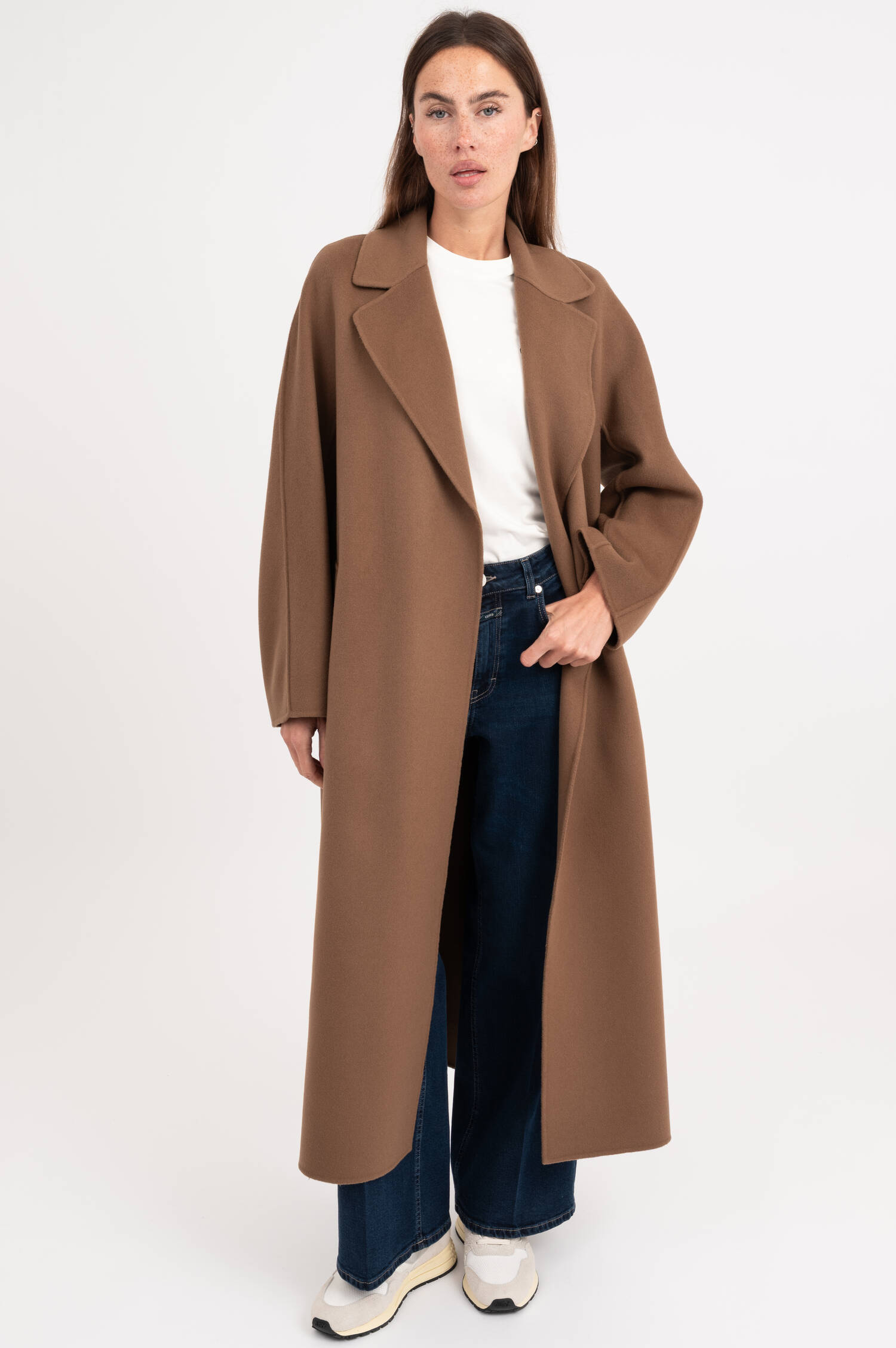 Wollmantel PENELOPE in Camel Wollmantel PENELOPE in Camel