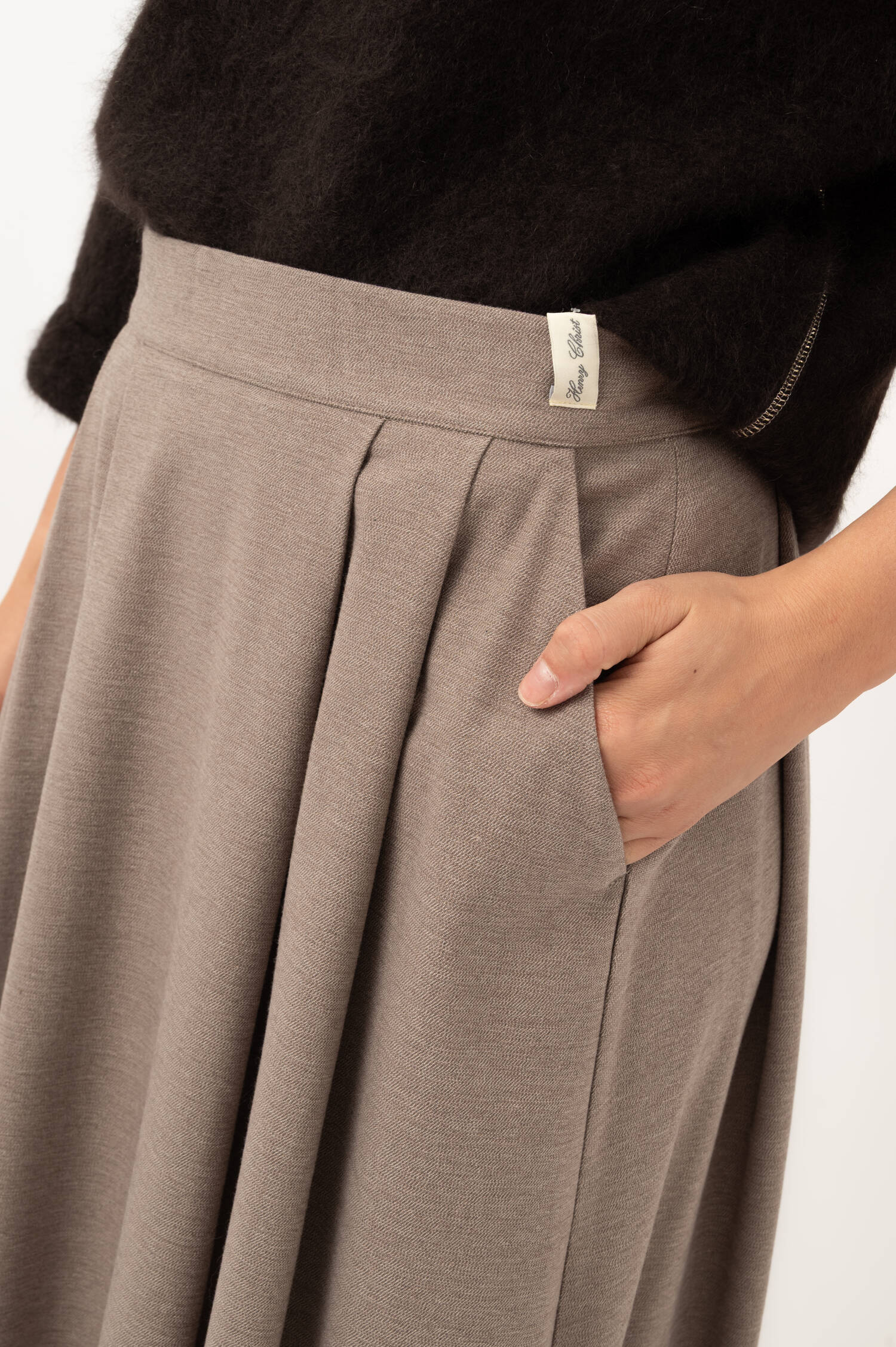 Midi-Rock in Beige Midi-Rock in Beige
