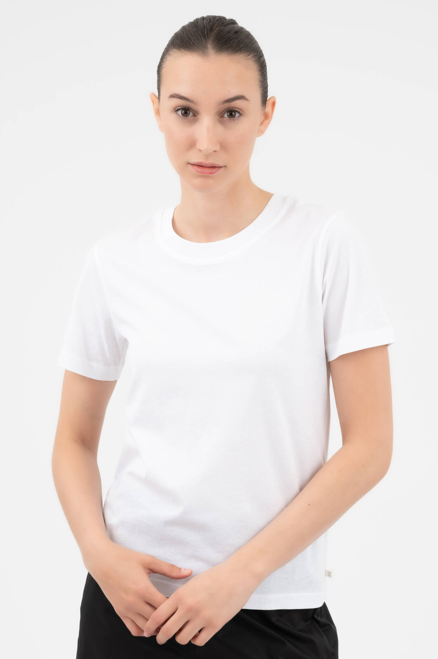 Basic T-Shirt in Weiß Basic T-Shirt in Weiß