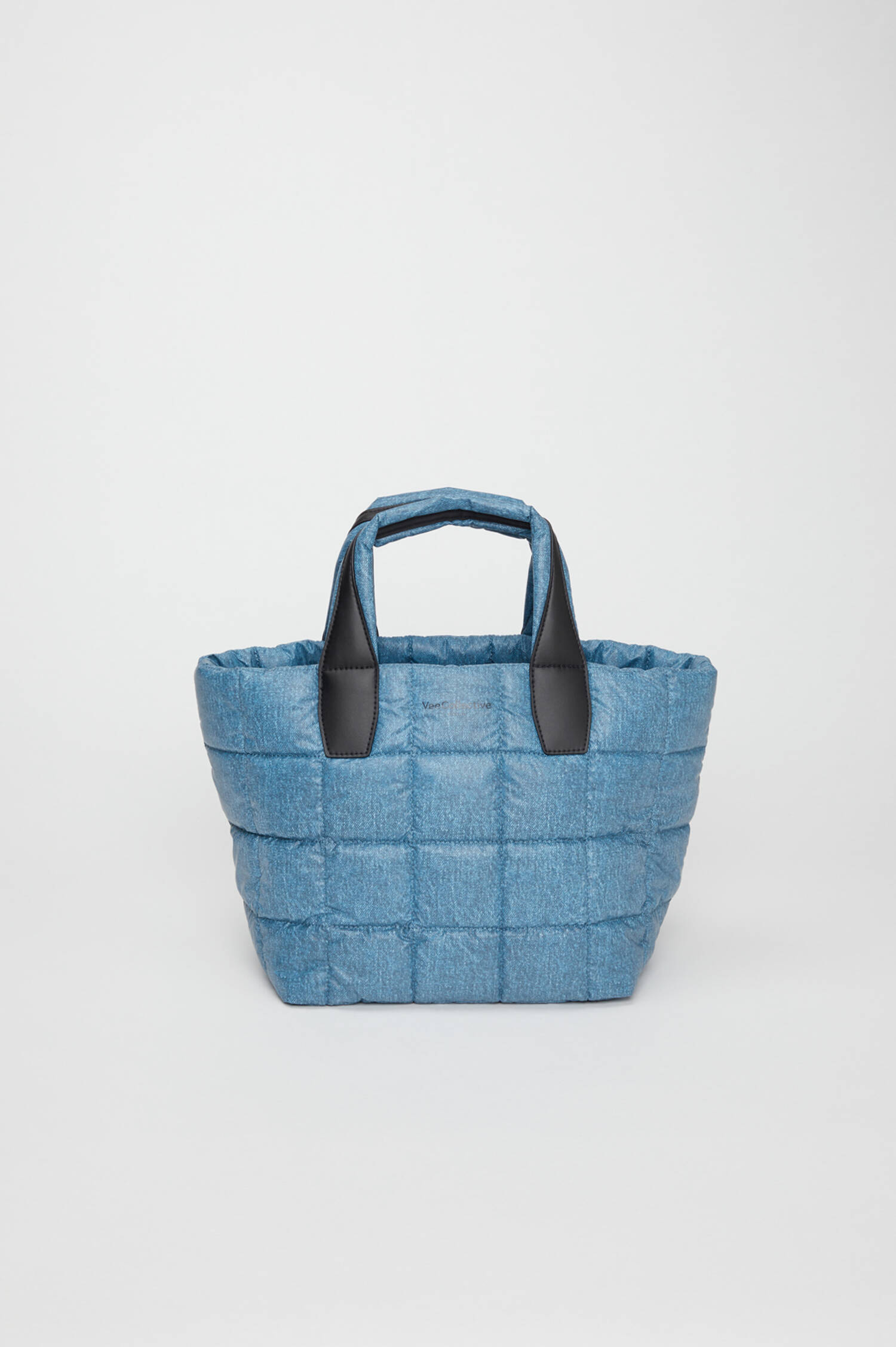 Gesteppte PORTER TOTE SMALL in Denim